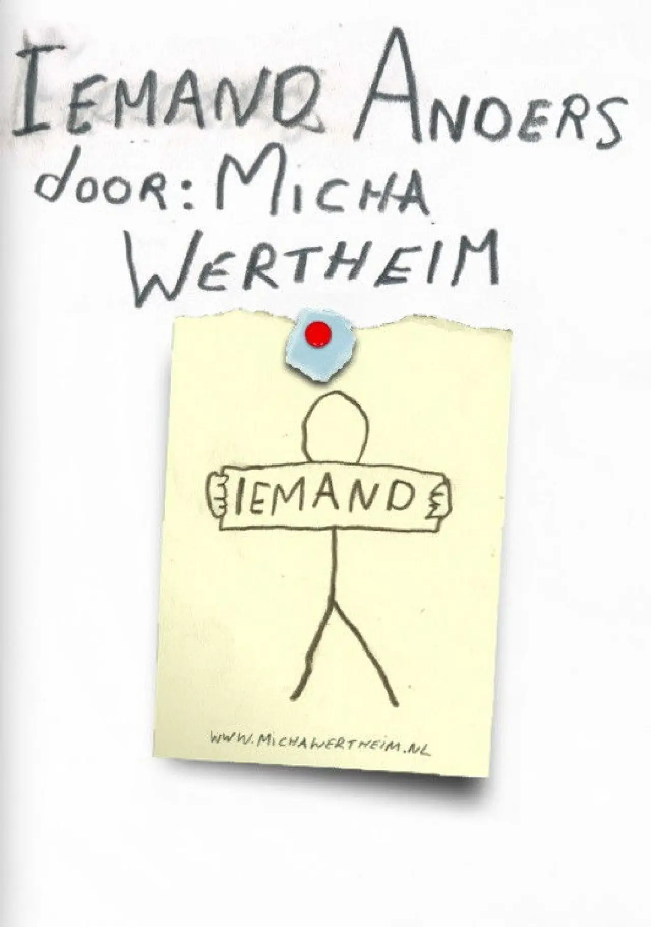 Постер до фільму "Micha Wertheim: Iemand Anders"