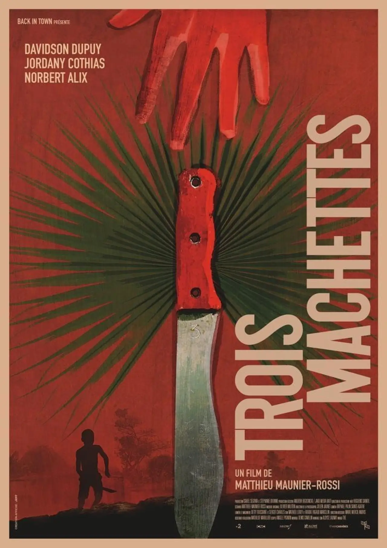 Постер до фільму "Trois machettes"
