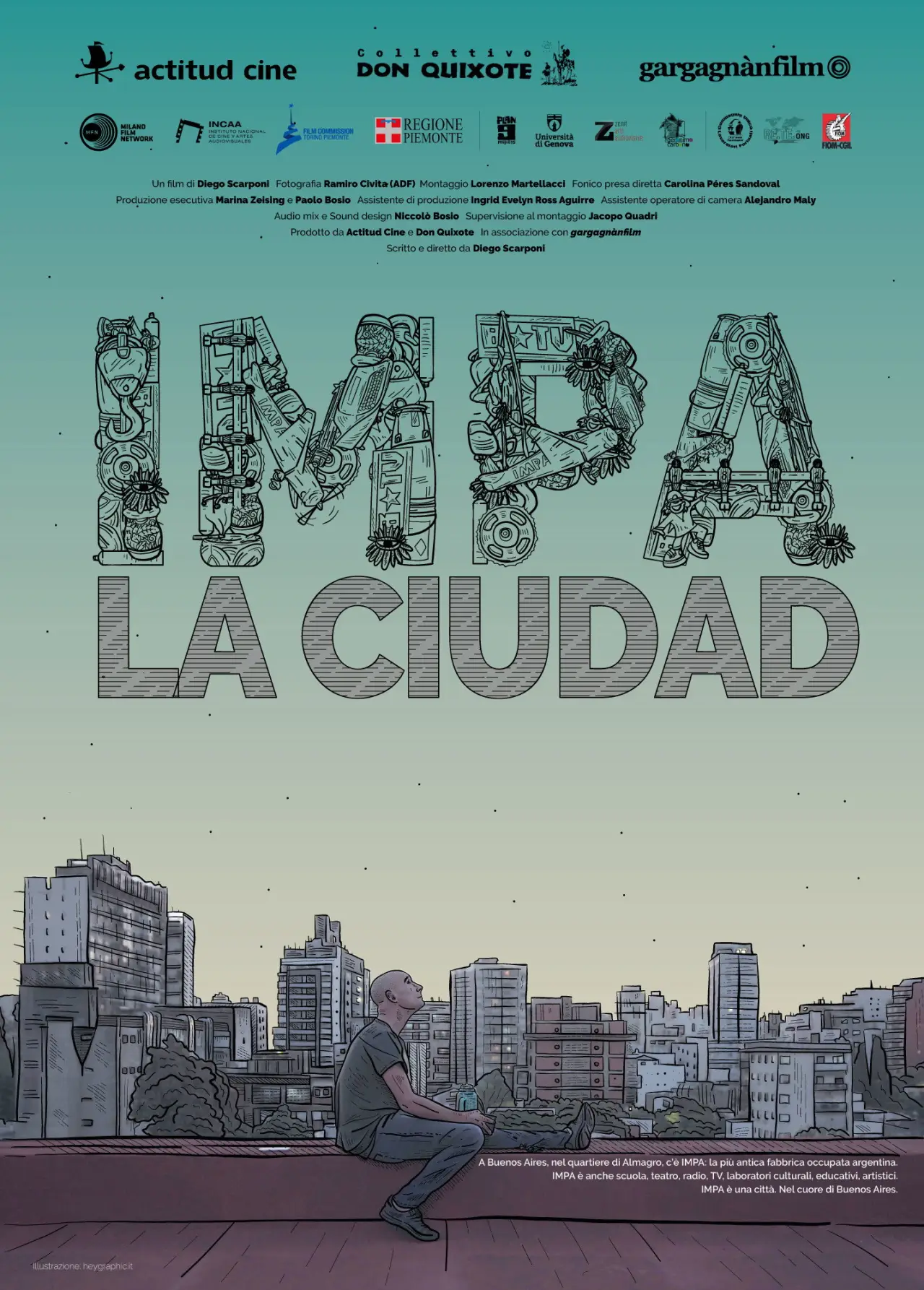 Постер до фільму "Impa la ciudad"