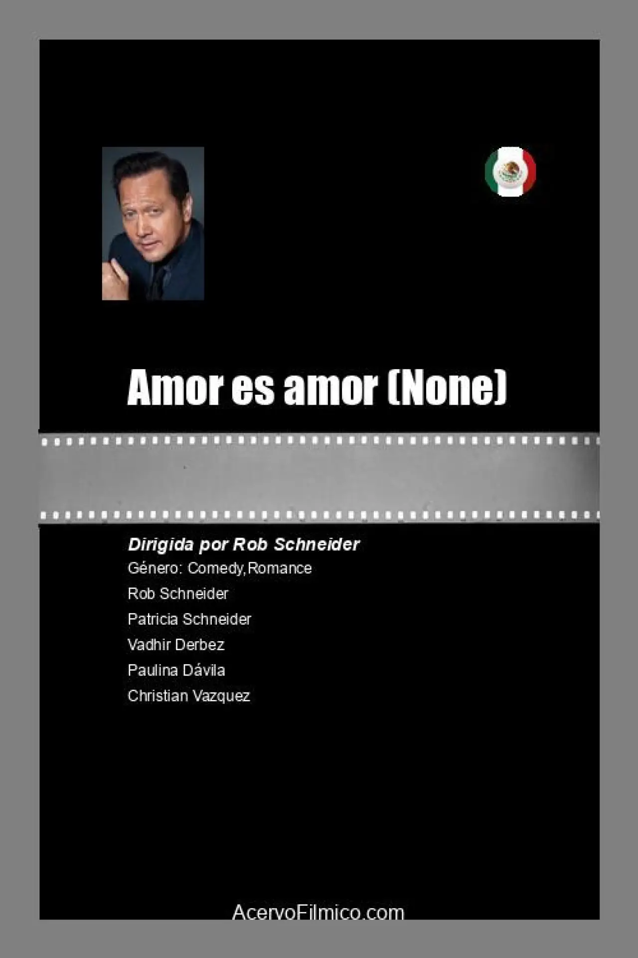 Постер до фільму "Amor es amor"