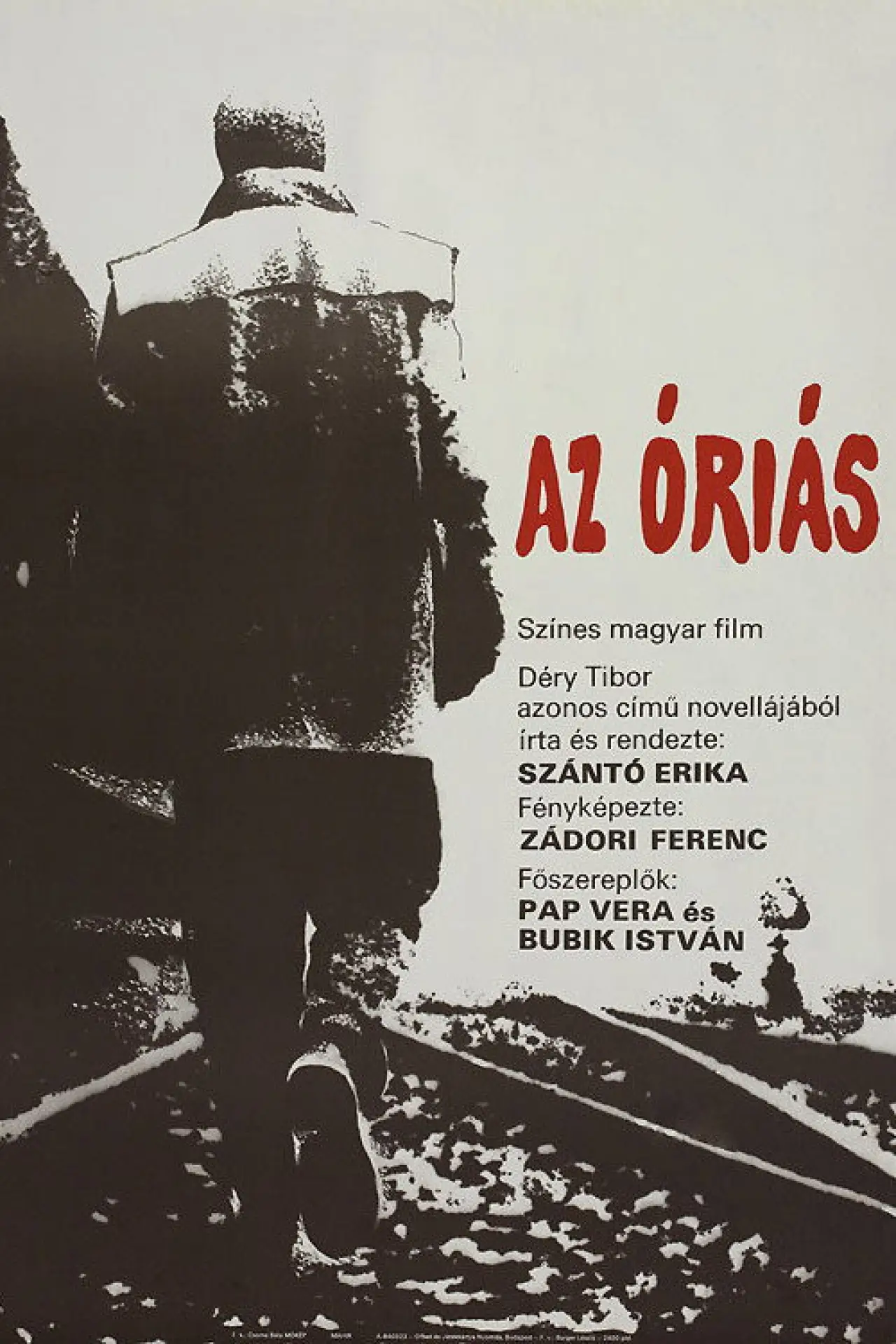 Постер до фільму "Az óriás"