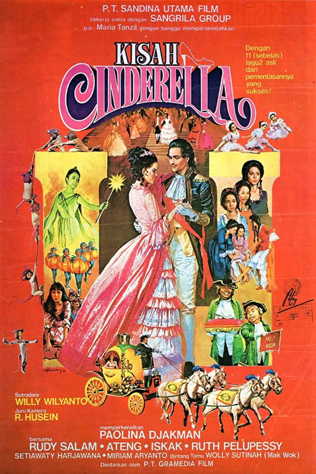 Постер до фільму "Kisah Cinderella"