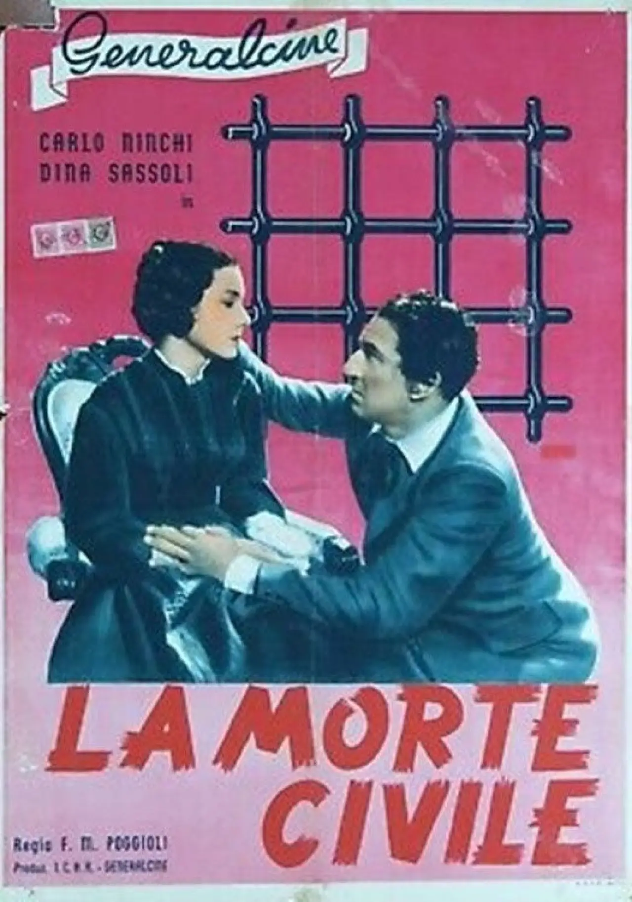 Постер до фільму "La morte civile"