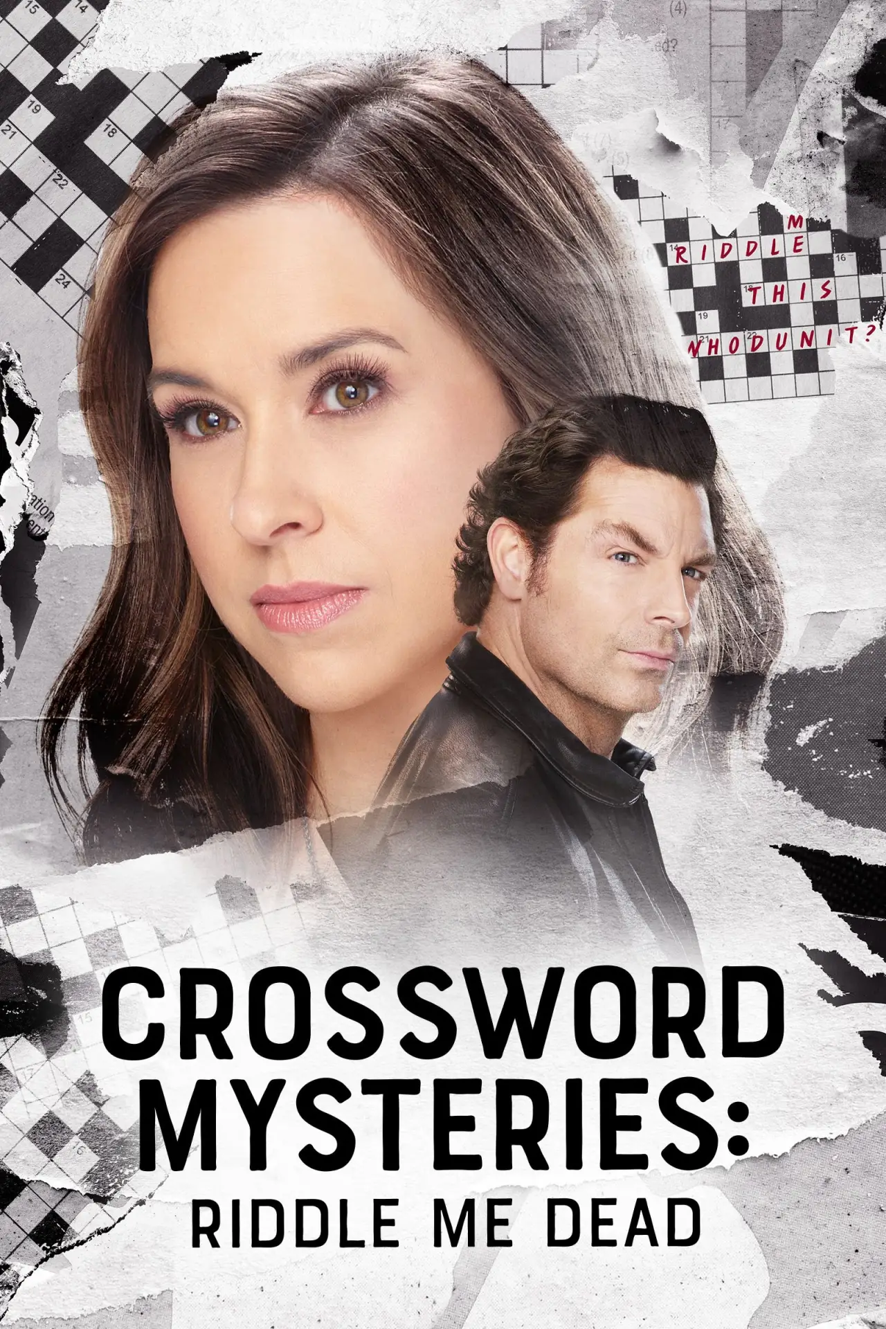 Постер до фільму "Crossword Mysteries: Riddle Me Dead"