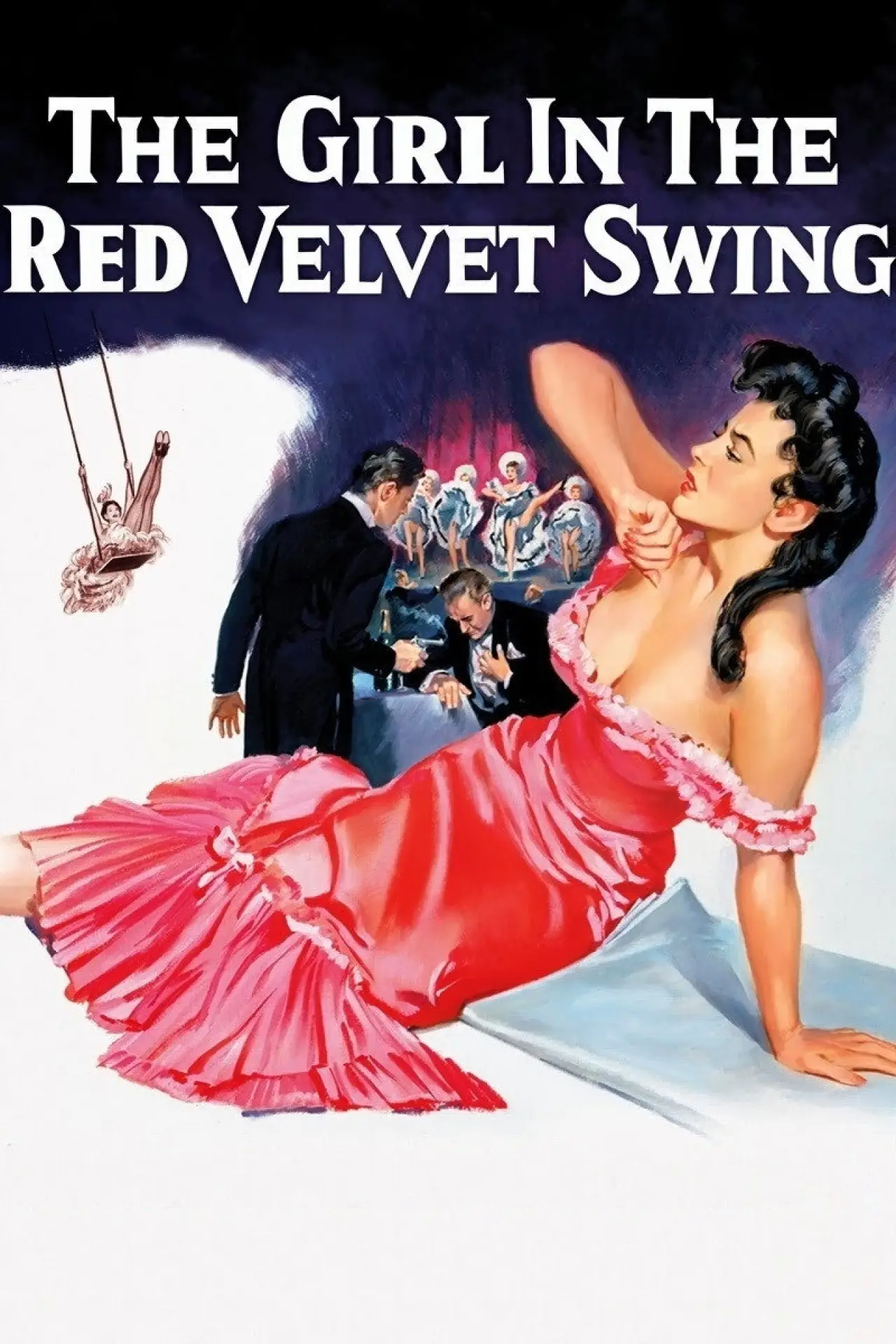 Постер до фільму "The Girl in the Red Velvet Swing"