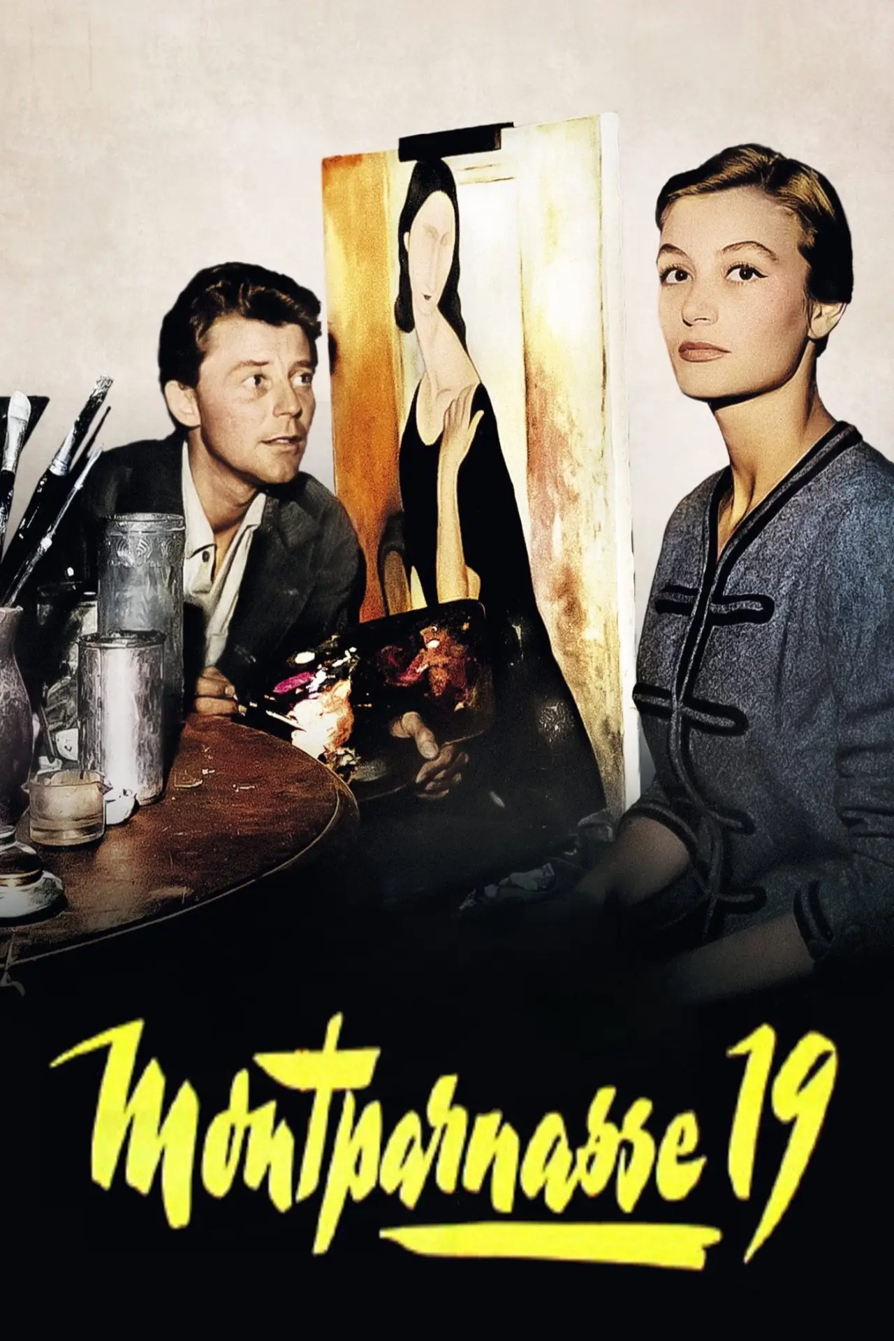 Постер до фільму "Les Amants de Montparnasse"