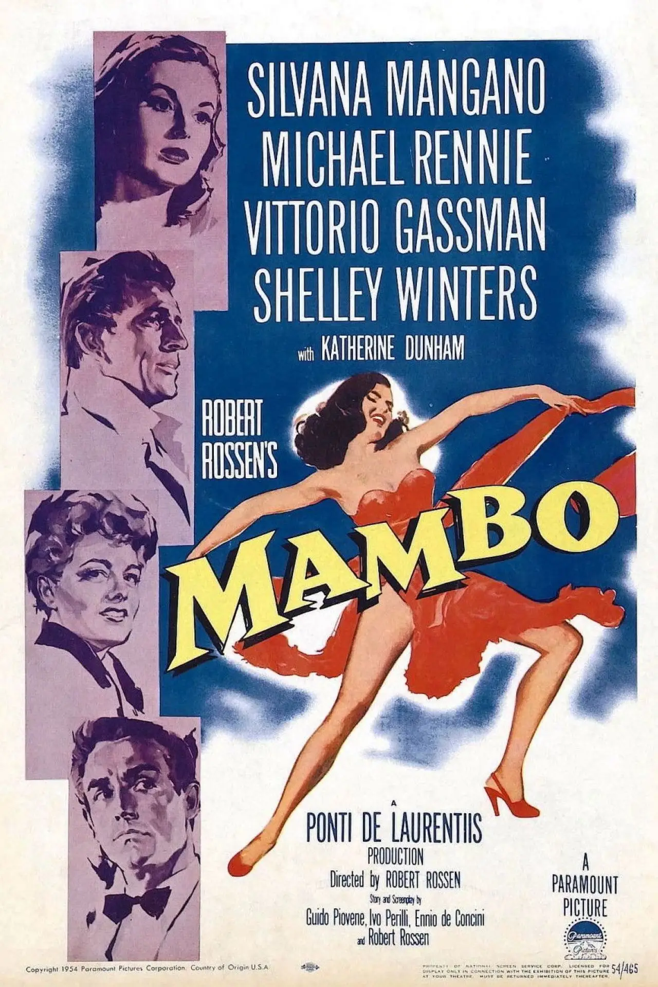 Постер до фільму "Mambo"