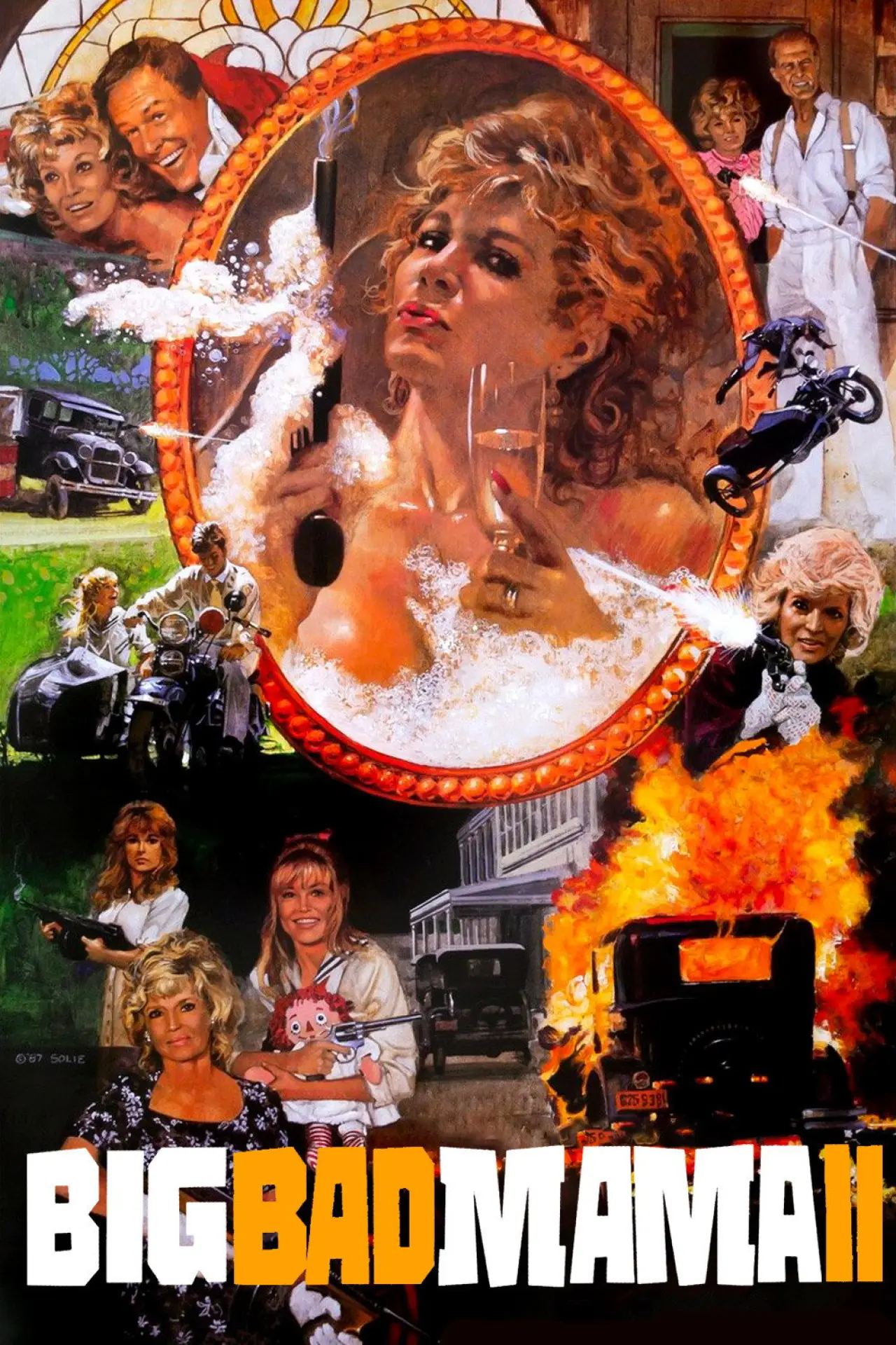 Постер до фільму "Big Bad Mama II"
