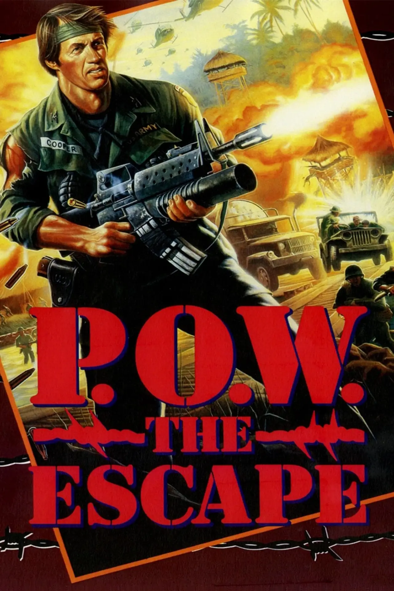 Постер до фільму "P.O.W. The Escape"