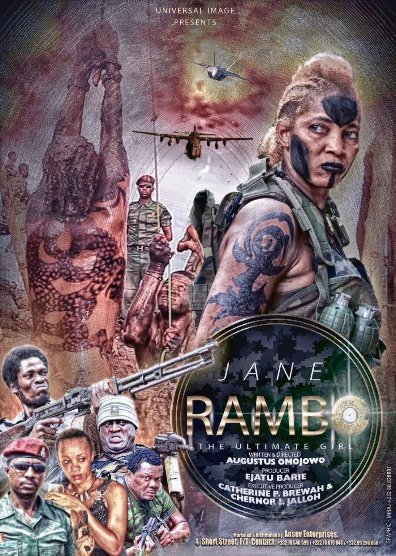 Постер до фільму "Jane Rambo"