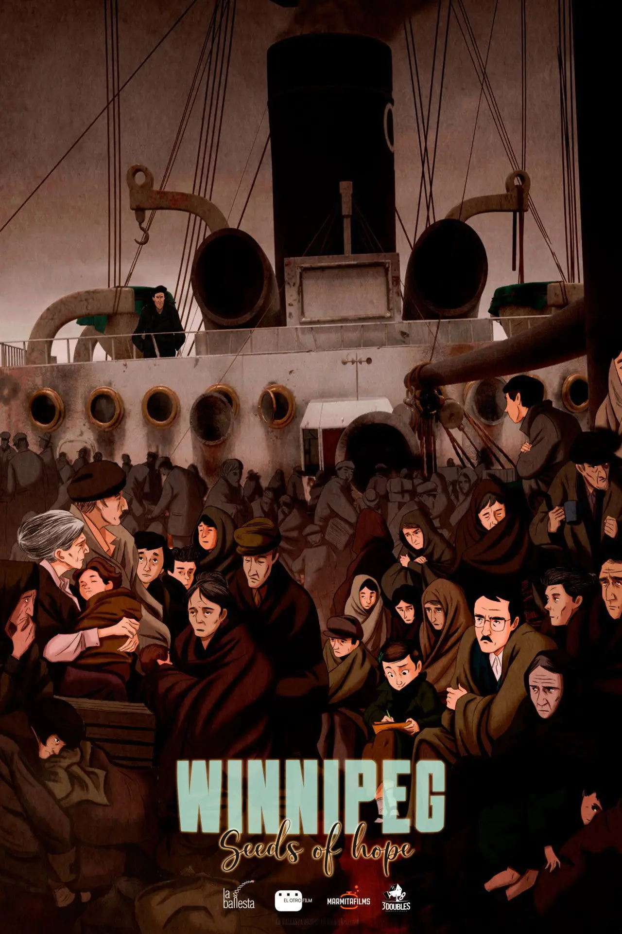 Постер до фільму "Winnipeg, El Barco de la Esperanza"