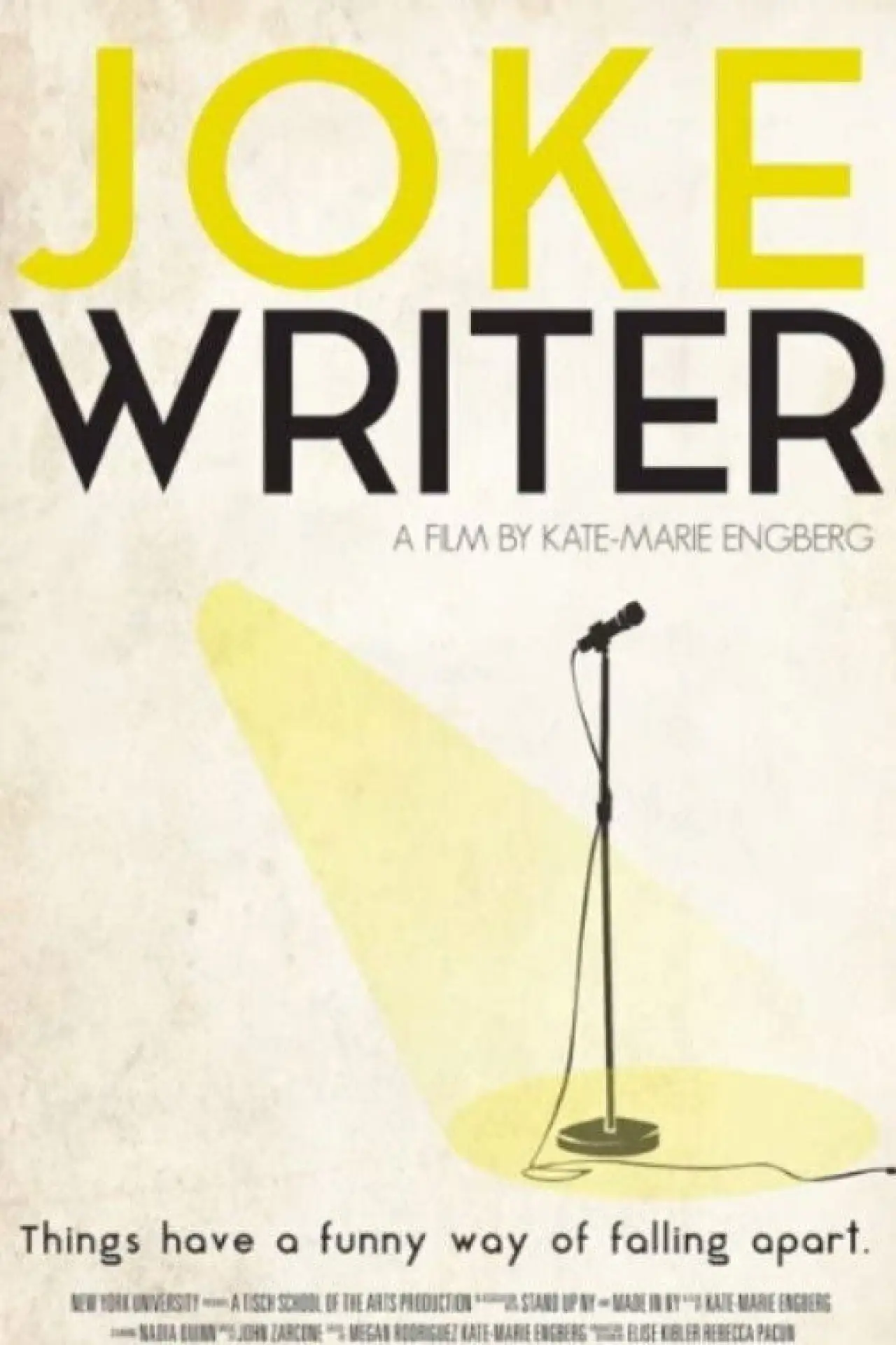 Постер до фільму "Joke Writer"