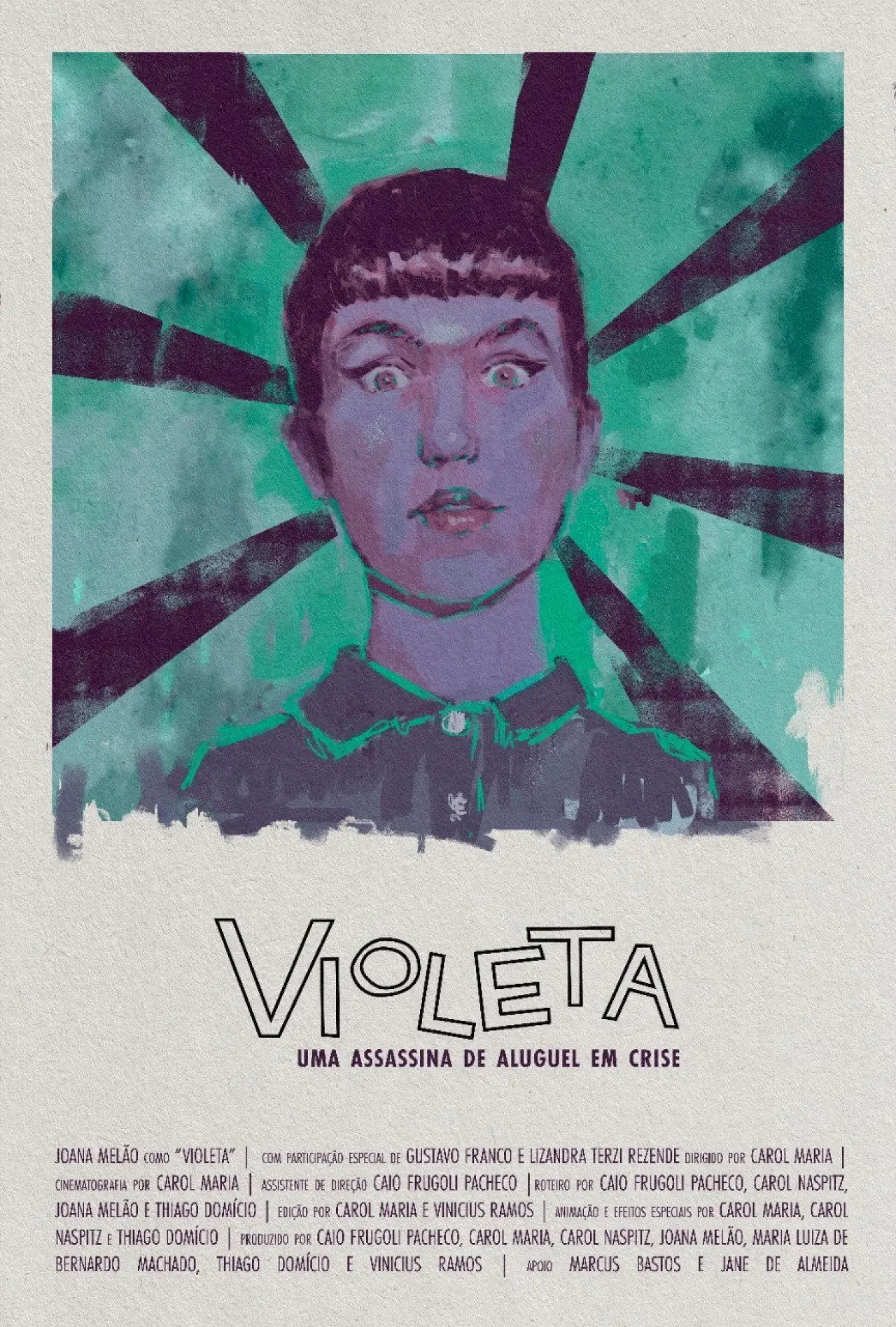 Постер до фільму "Violeta: uma assassina de aluguel em crise"