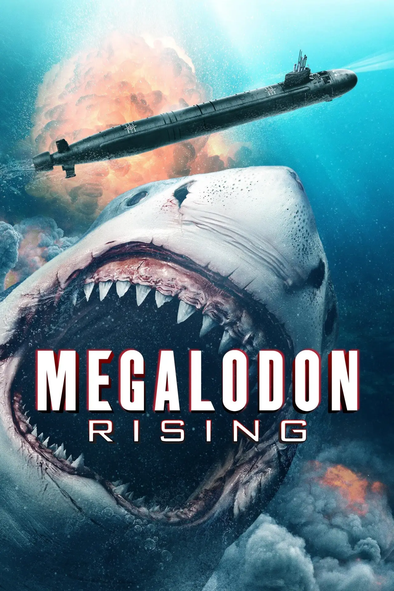 Постер до фільму "Megalodon Rising"