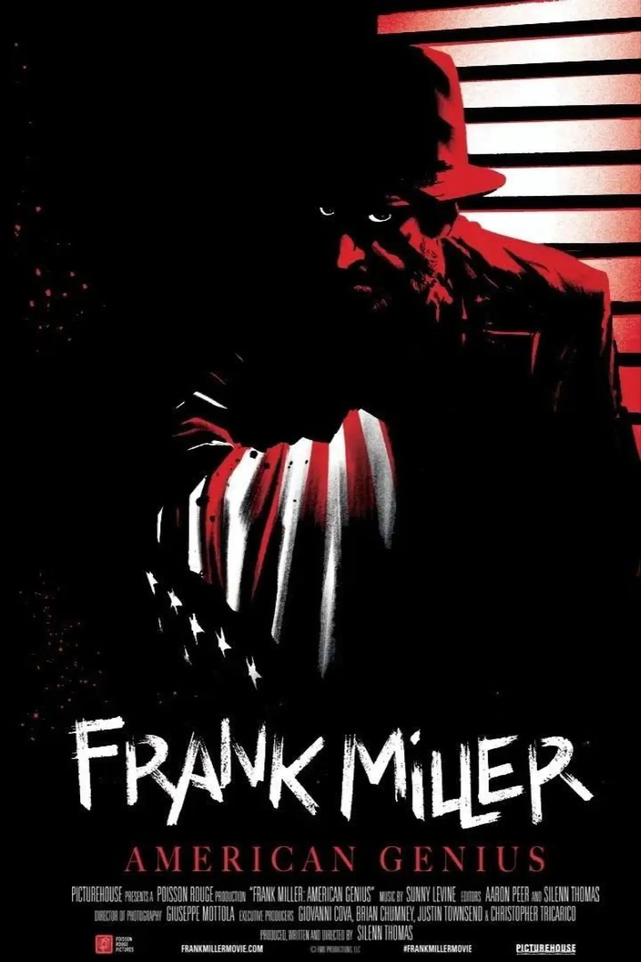 Постер до фільму "Frank Miller: American Genius"