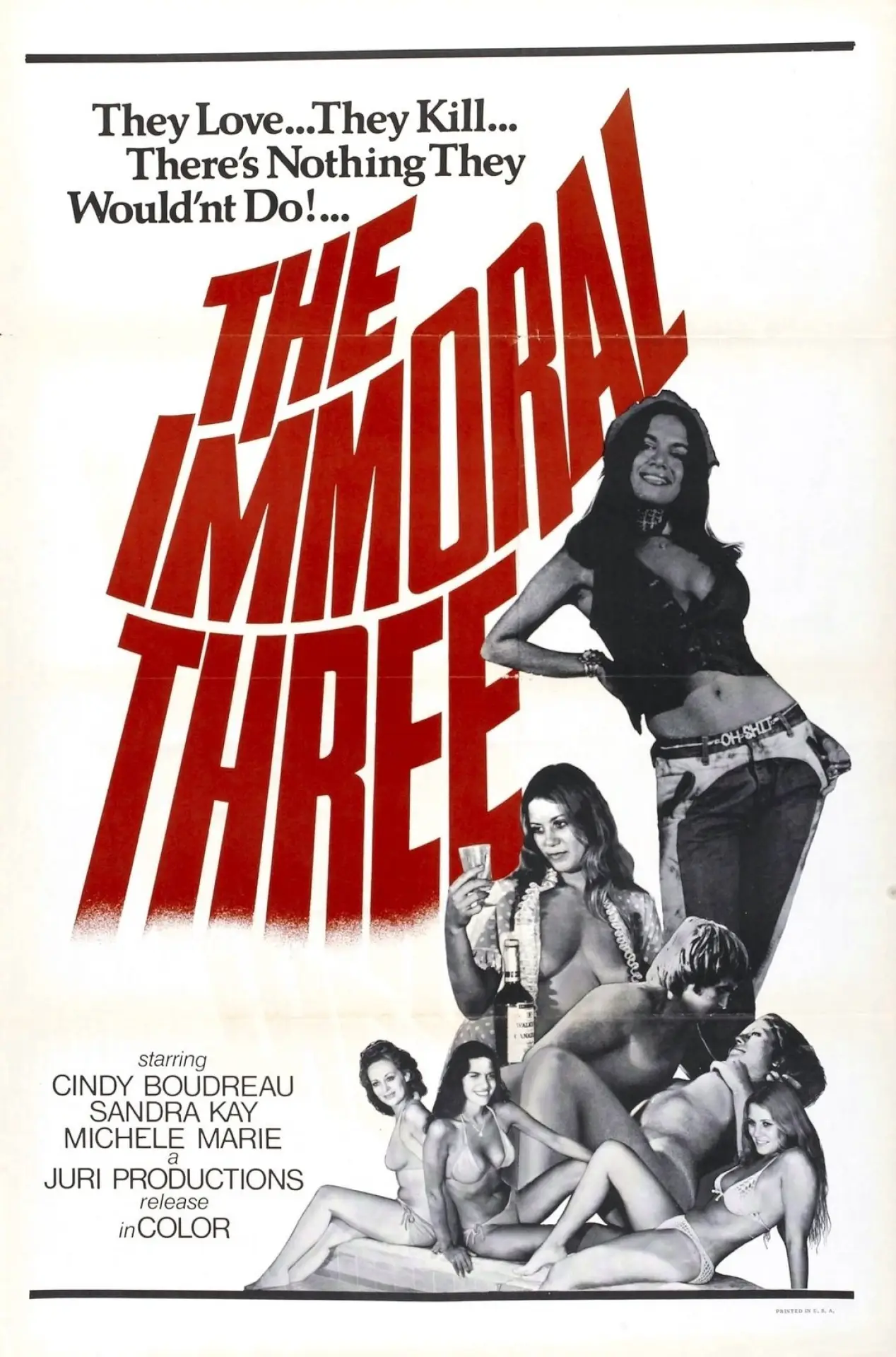 Постер до фільму "The Immoral Three"