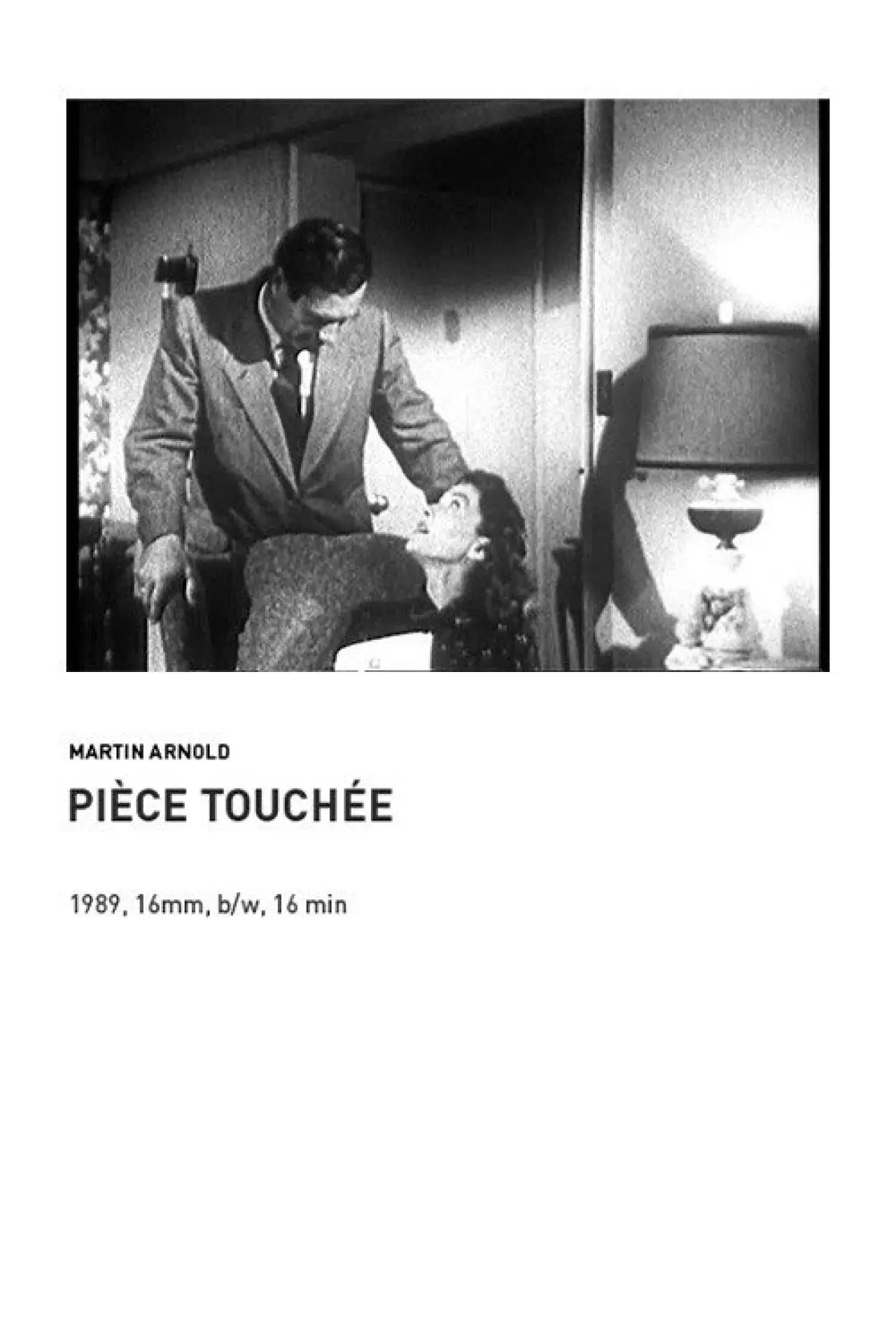 Постер до фільму "Pièce touchée"
