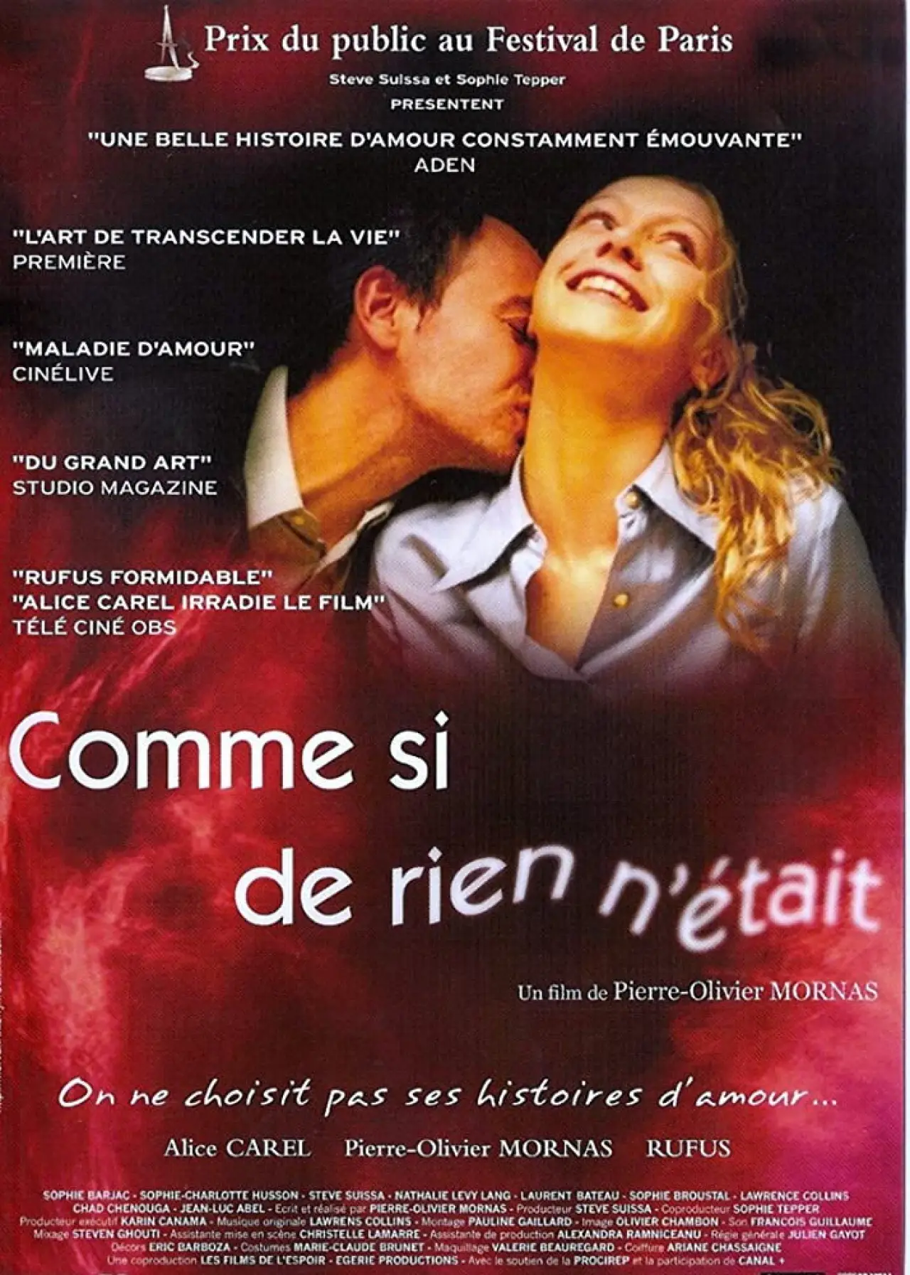 Постер до фільму "Comme si de rien n