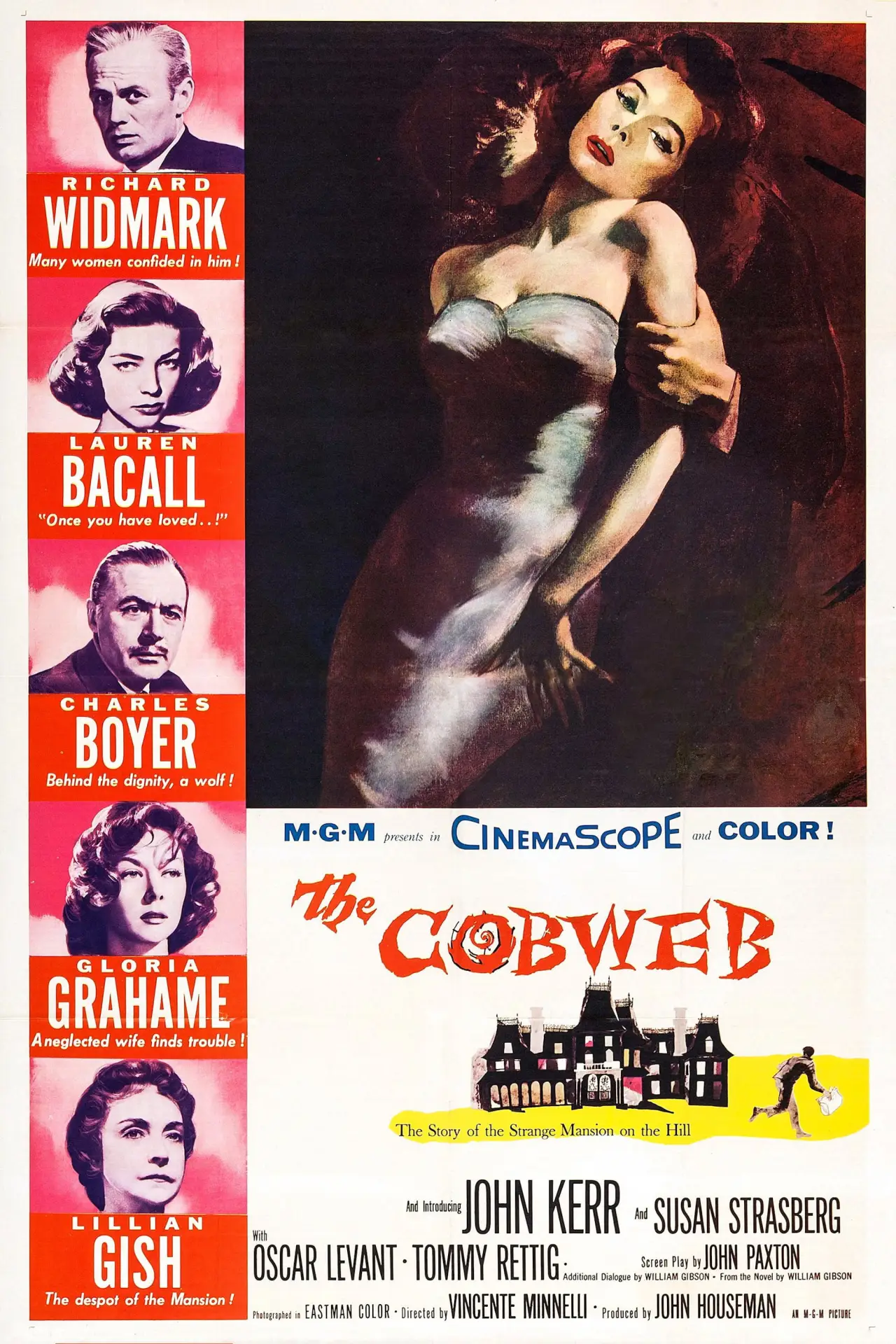 Постер до фільму "The Cobweb"