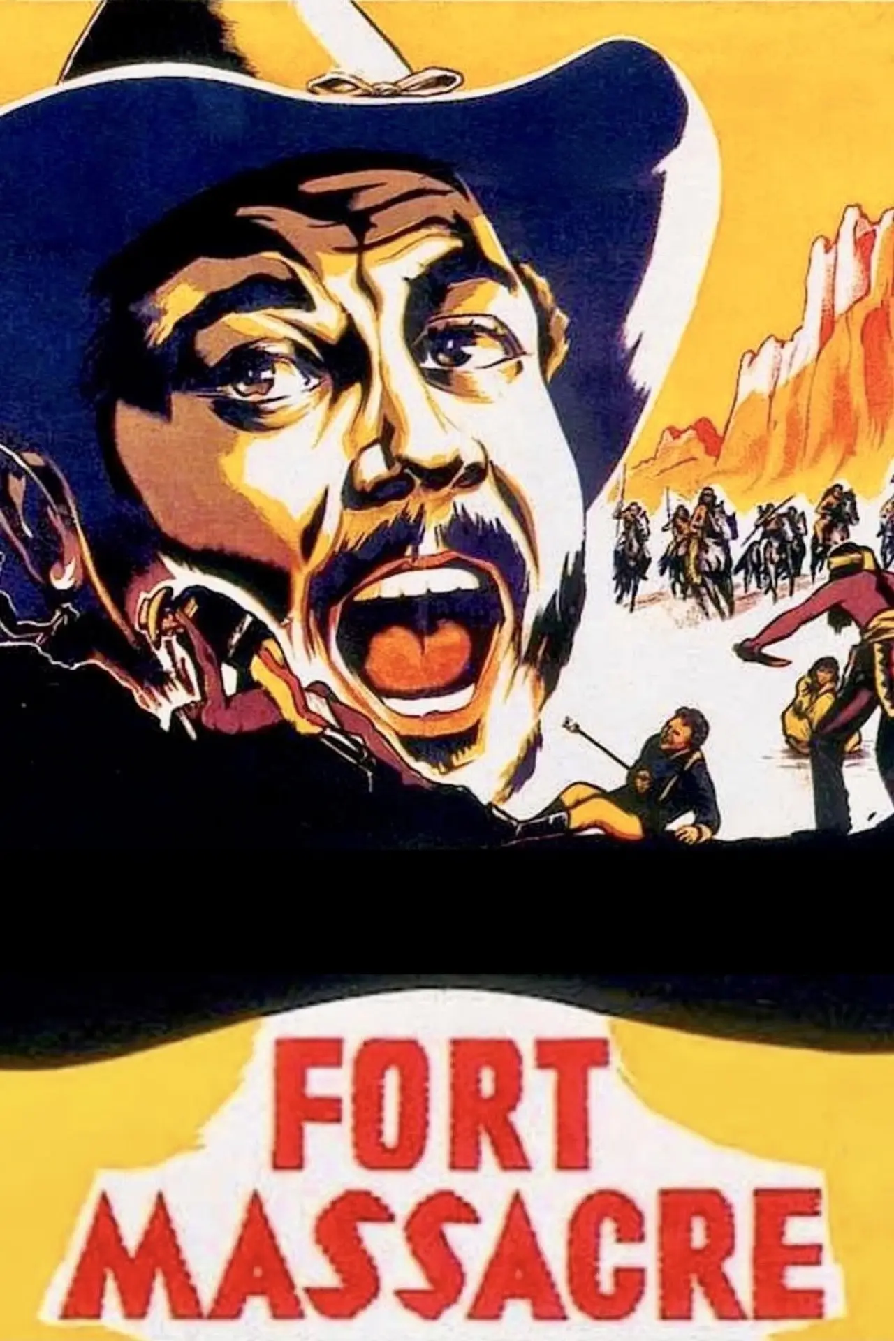 Постер до фільму "Fort Massacre"