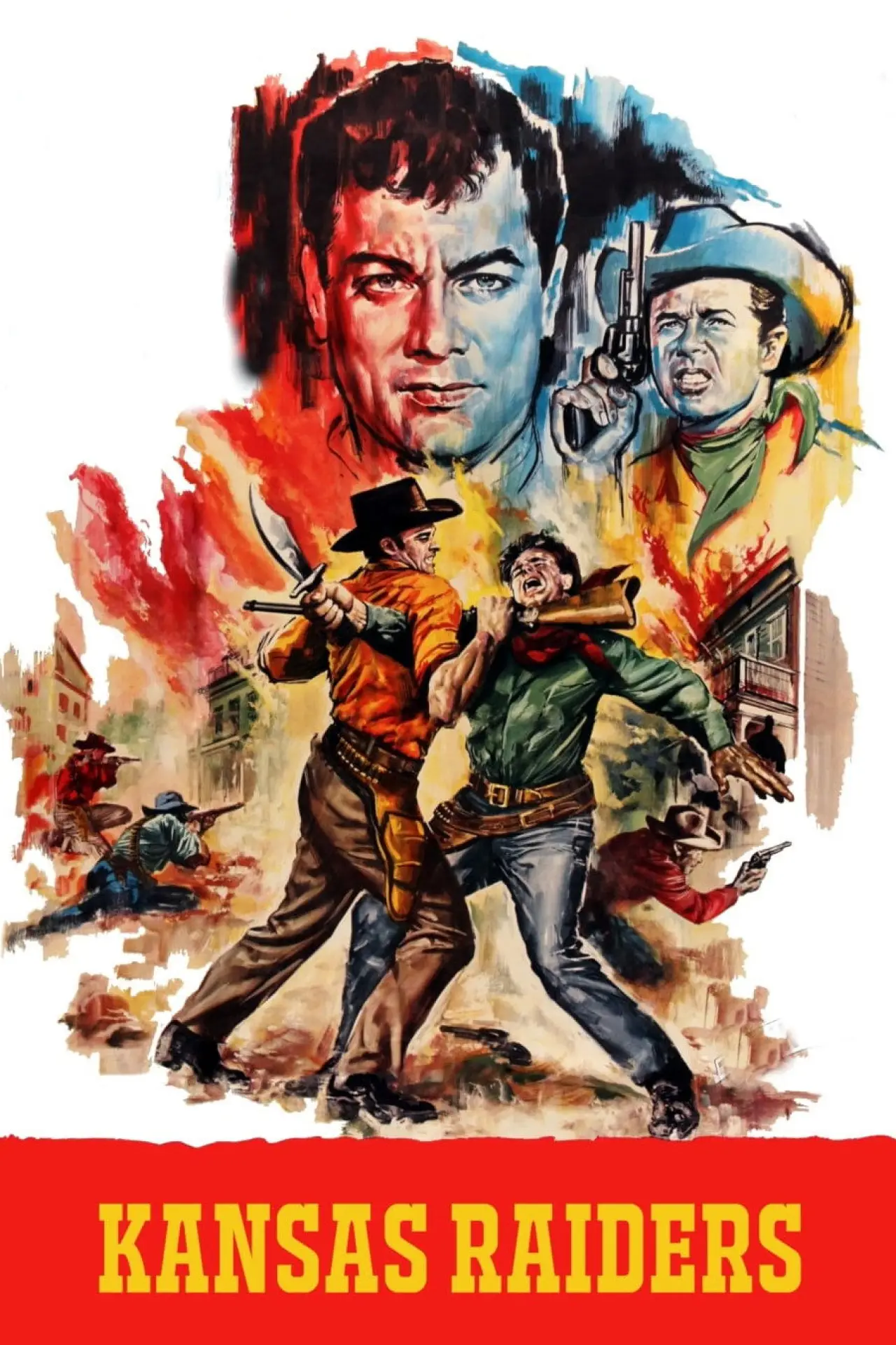 Постер до фільму "Kansas Raiders"