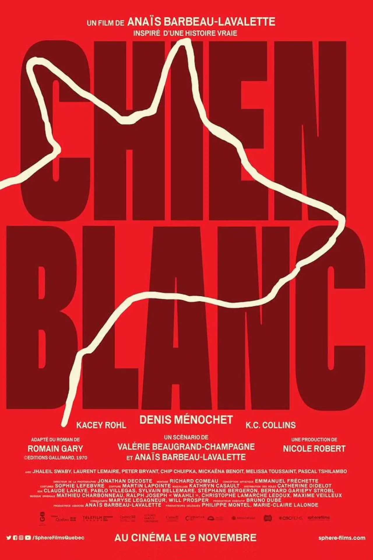 Постер до фільму "Chien blanc"