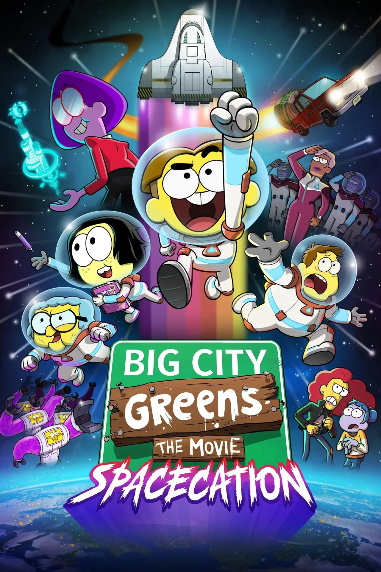 Постер до фільму "Big City Greens the Movie: Spacecation"