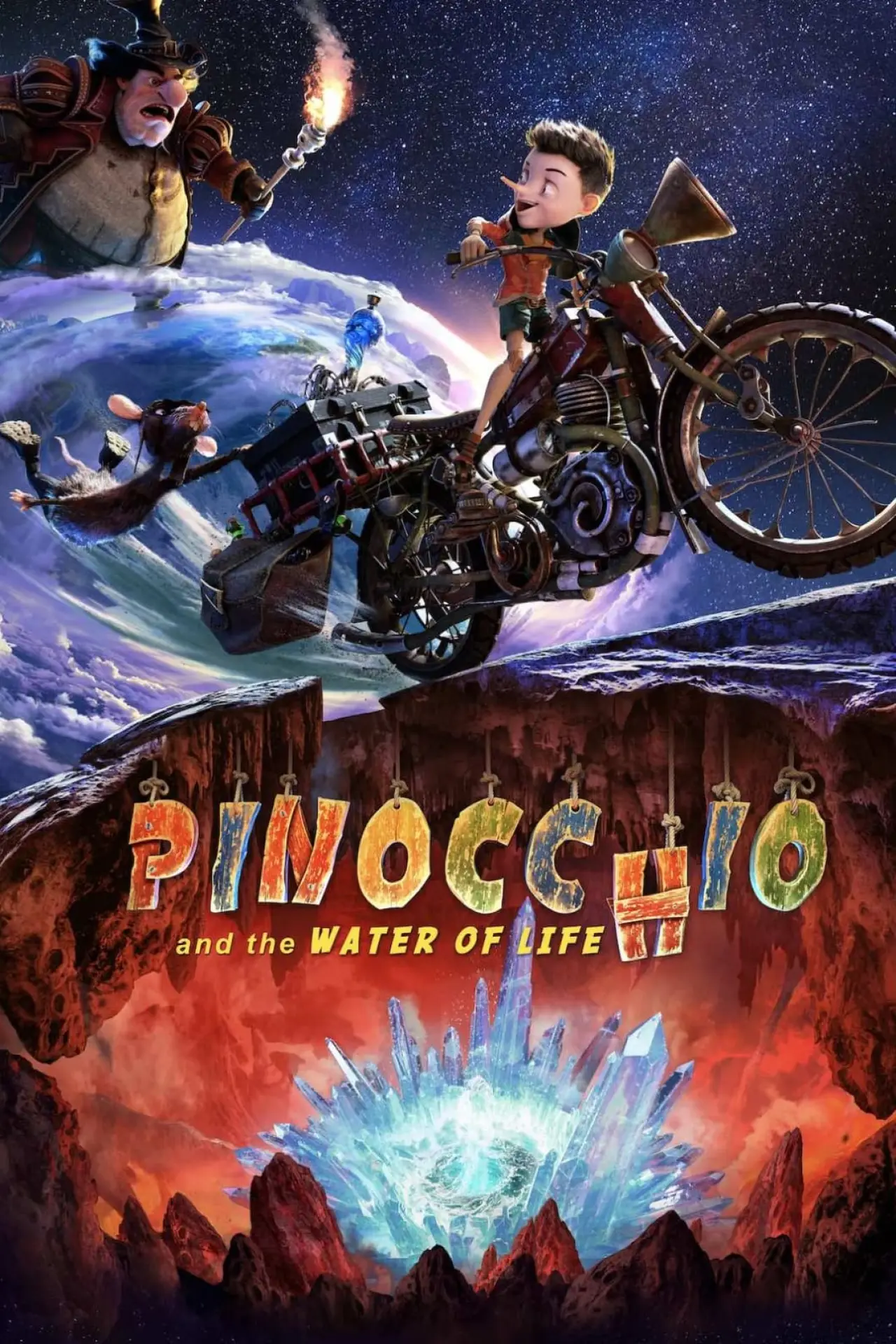 Постер до фільму "Pinocchio and the Water of Life"