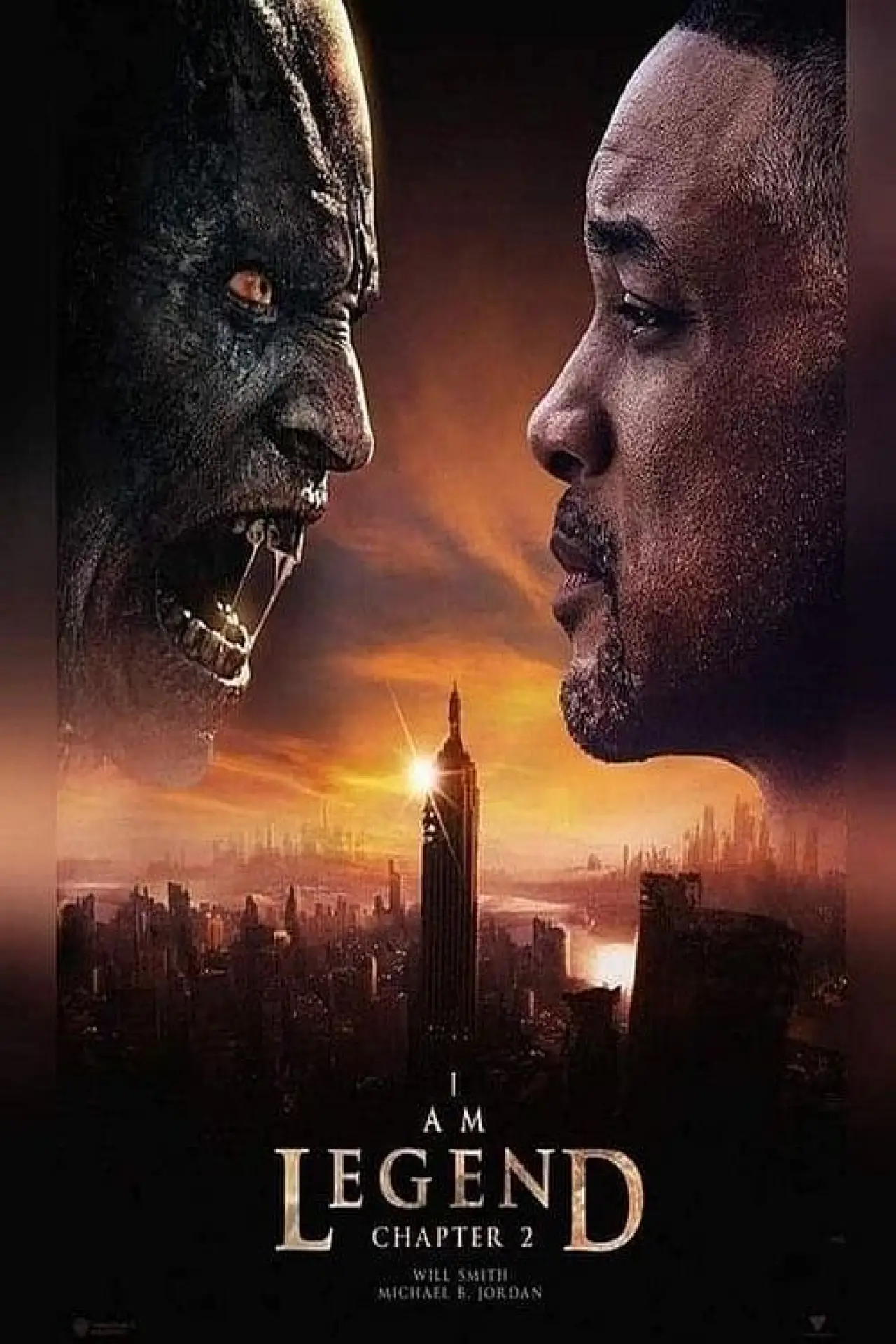Постер до фільму "Я — легенда 2"