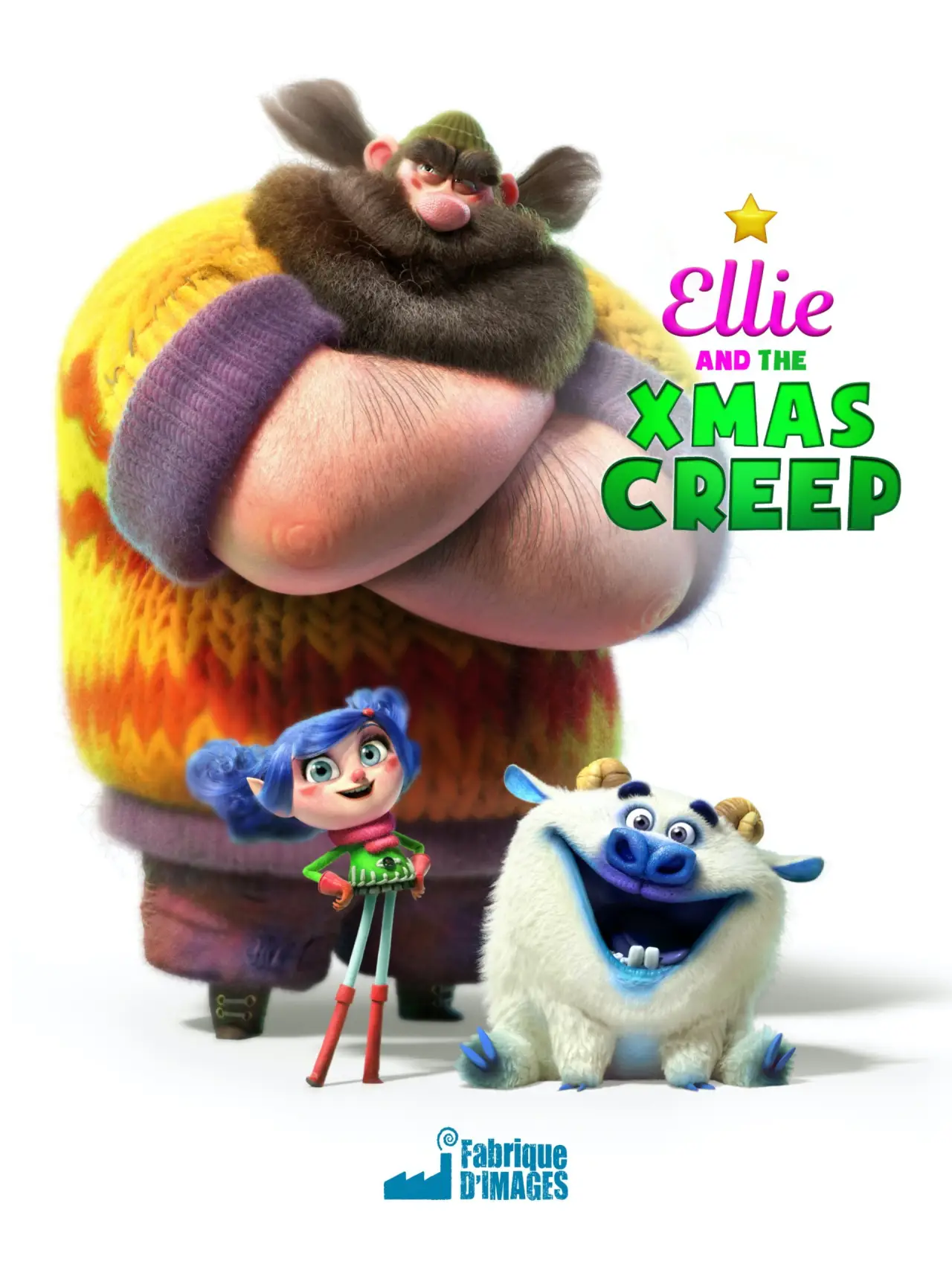 Постер до фільму "Ellie and the Christmas Creep"