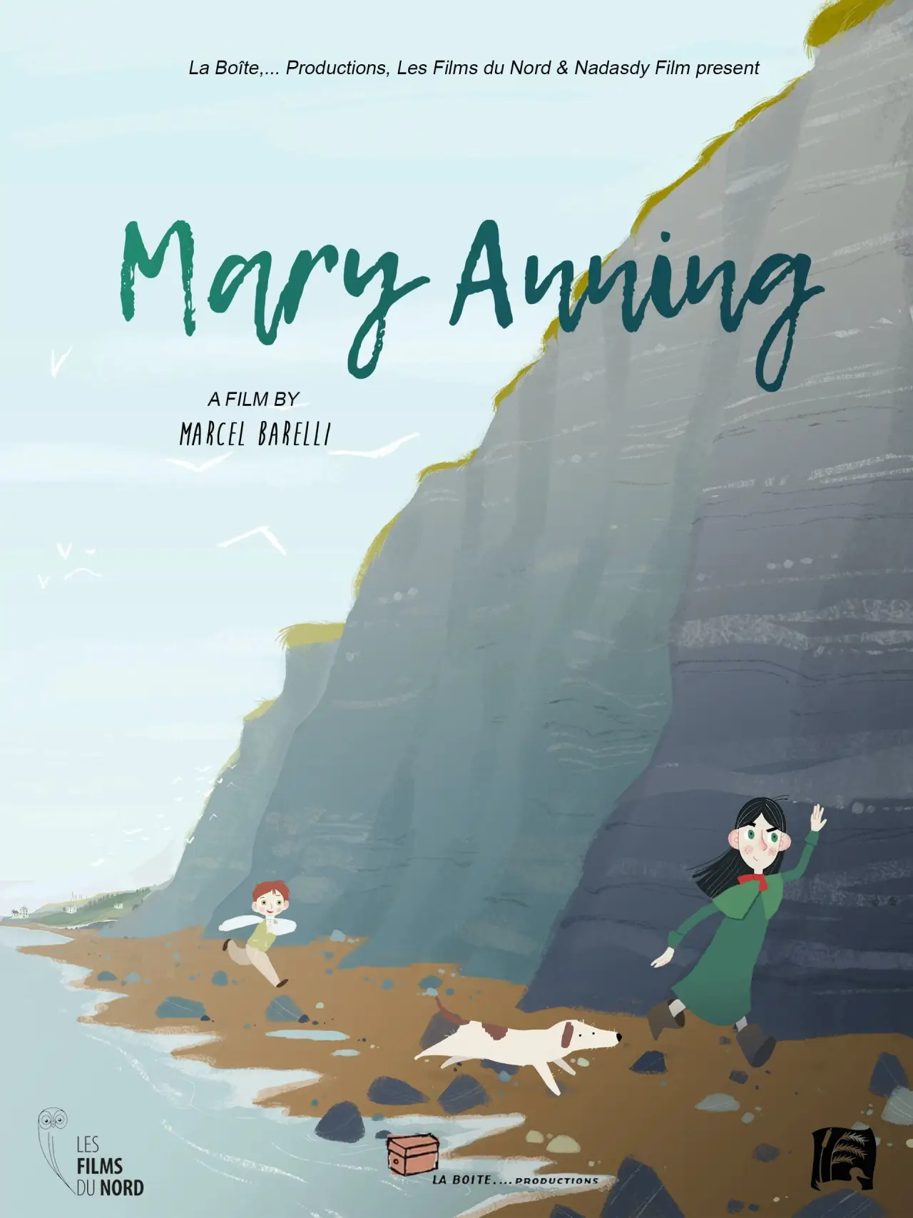 Постер до фільму "Mary Anning, chasseuse de fossiles"