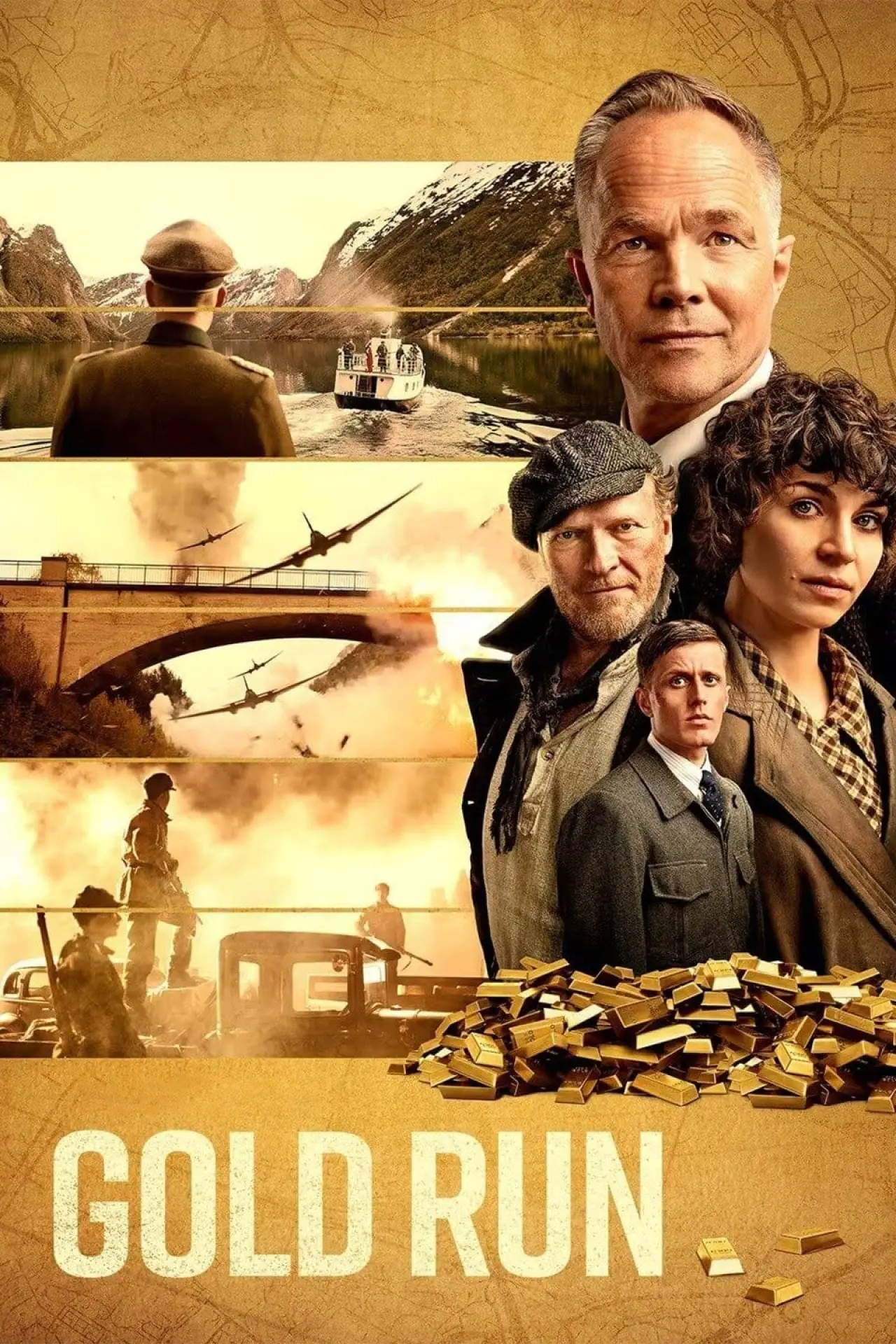Постер до фільму "Gulltransporten"