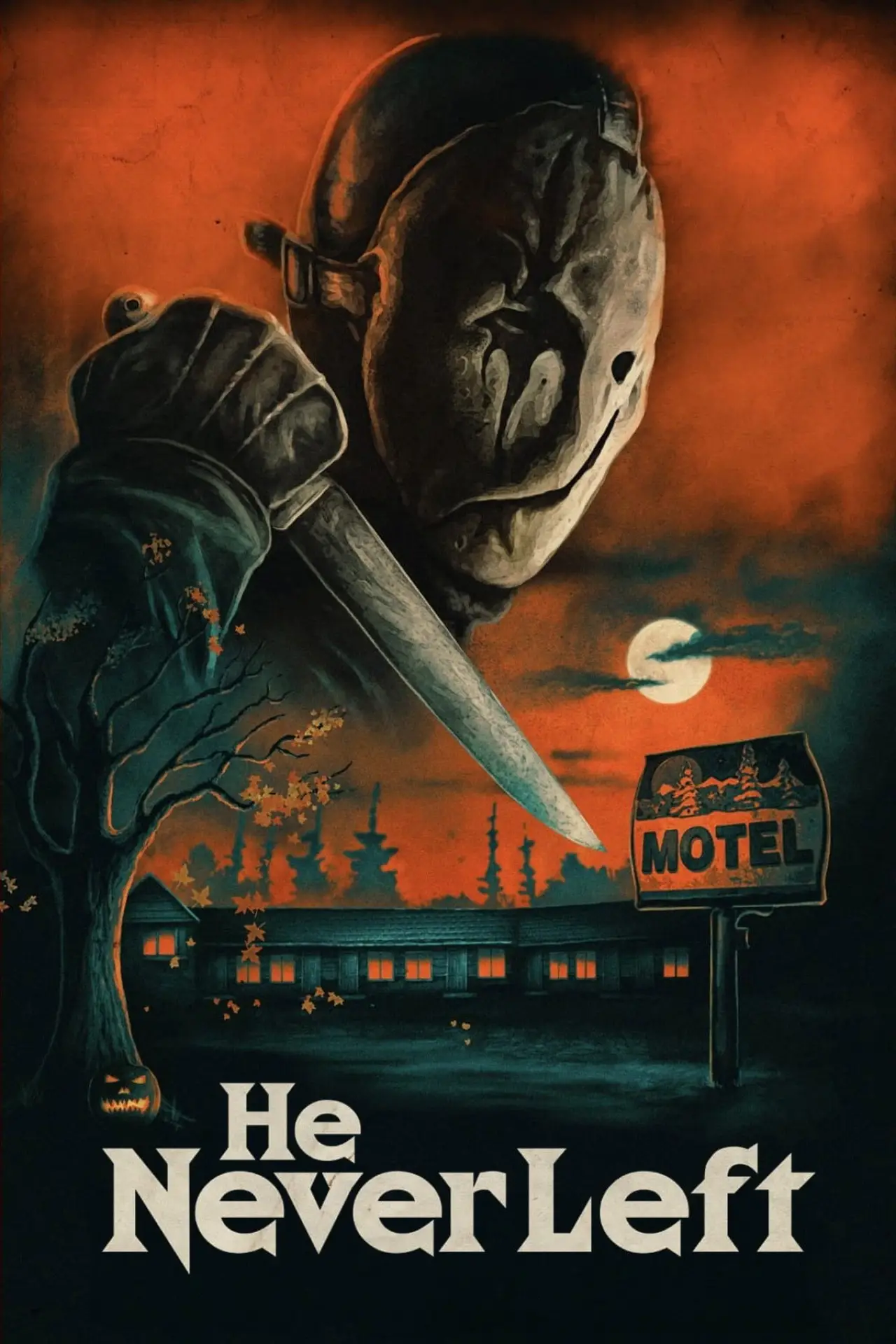 Постер до фільму "He Never Left"