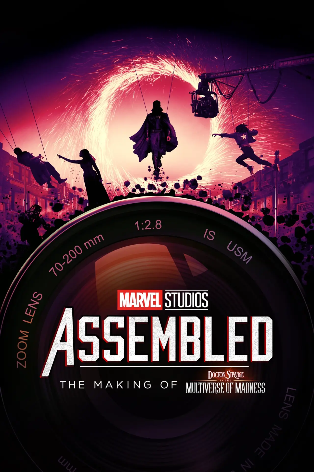 Постер до фільму "Marvel Studios Assembled: The Making of Doctor Strange in the Multiverse of Madness"