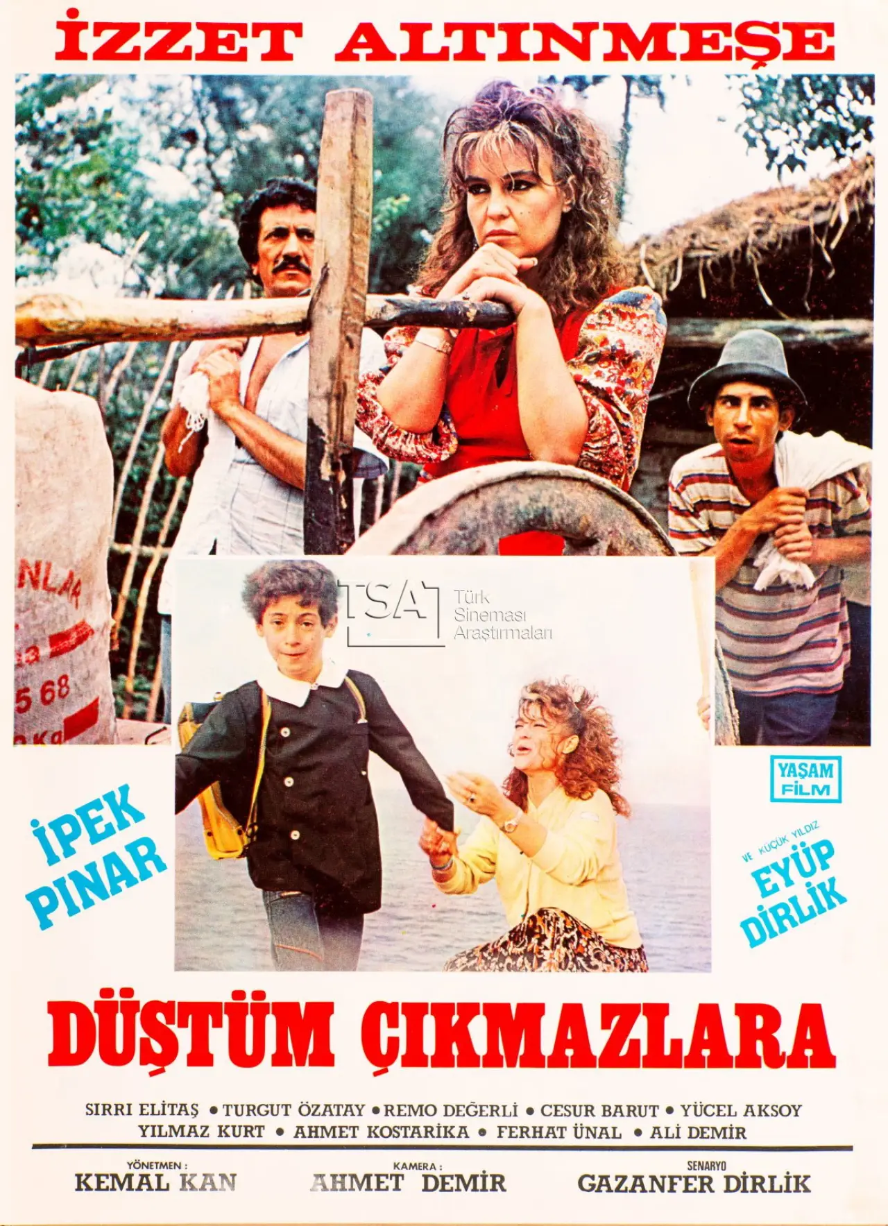 Постер до фільму "Düştüm Çıkmazlara"