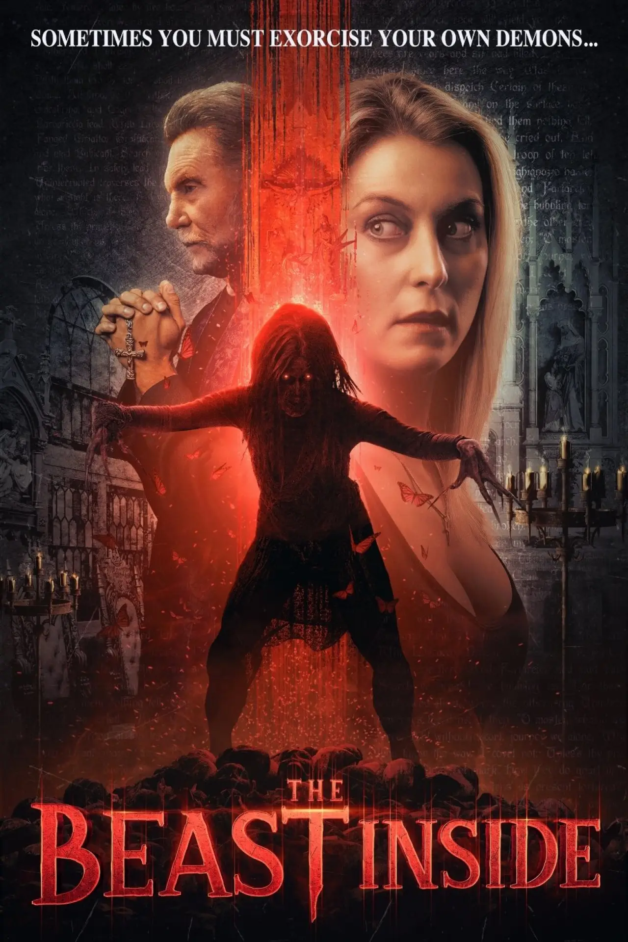 Постер до фільму "The Beast Inside"
