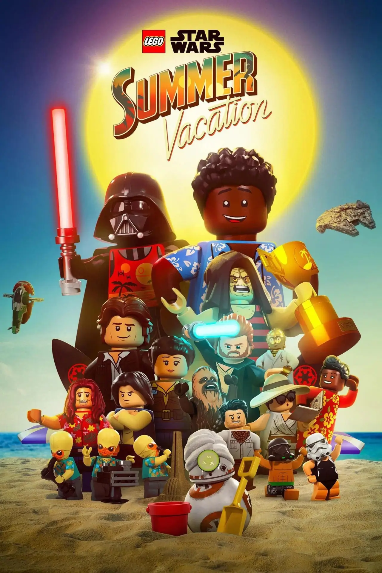 Постер до фільму "LEGO Зоряні війни: Літні канікули"