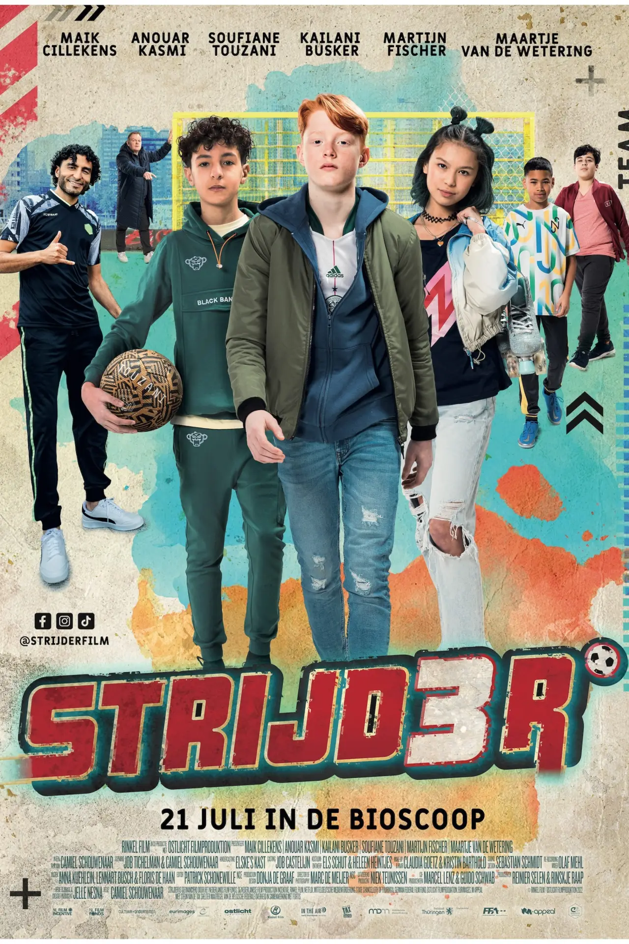 Постер до фільму "Strijder"