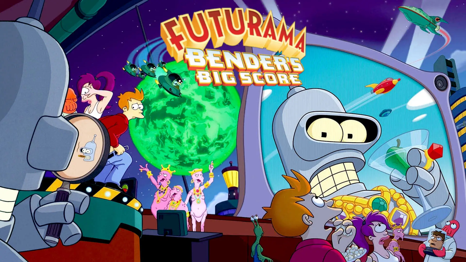 Відео до фільму Футурама: Велика оборудка Бендера — Futurama - Bender's Big Score - Trailer (2007)