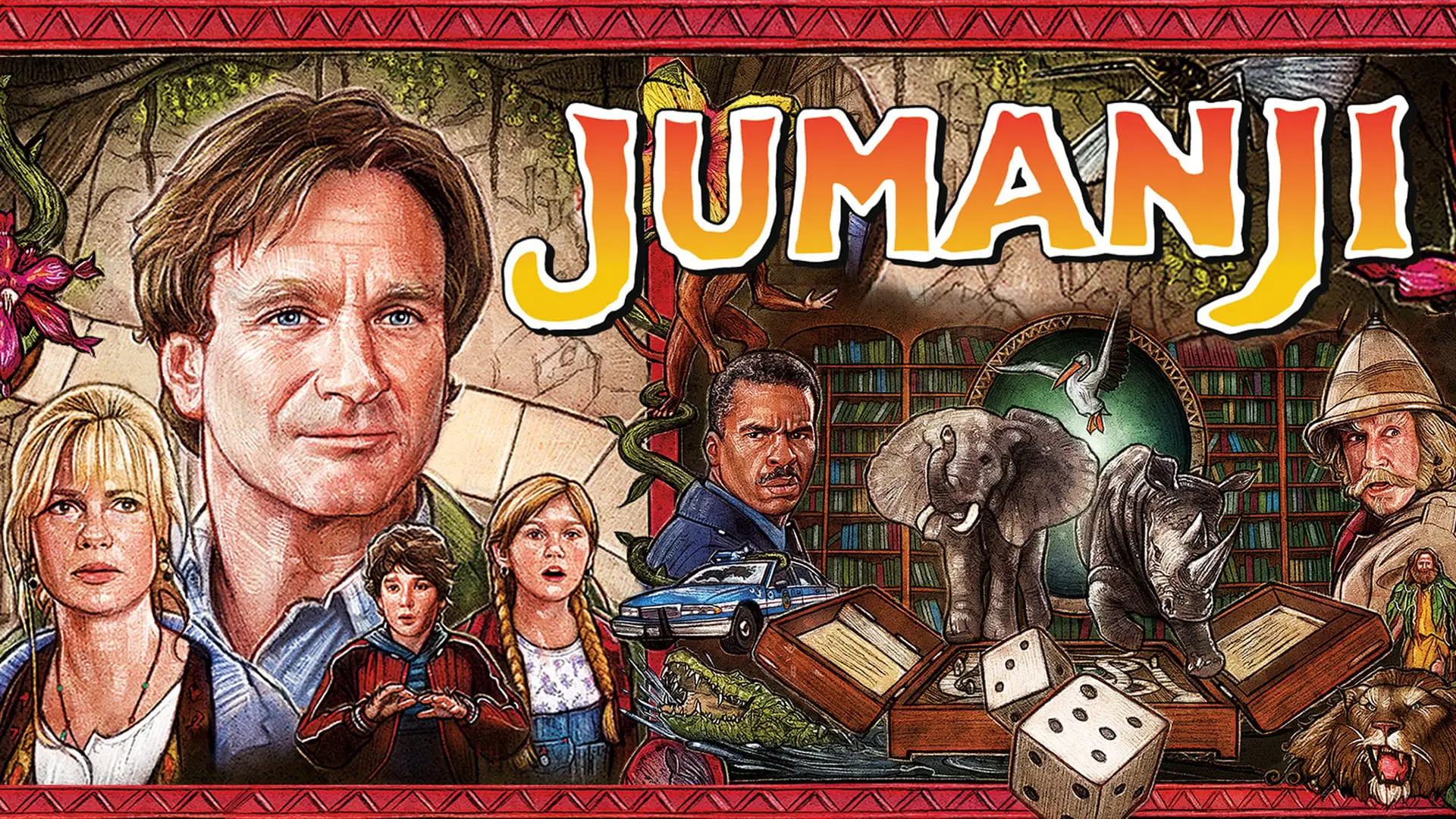 Відео до фільму Джуманджі — Alan Tricks Sarah Into Finishing the Game