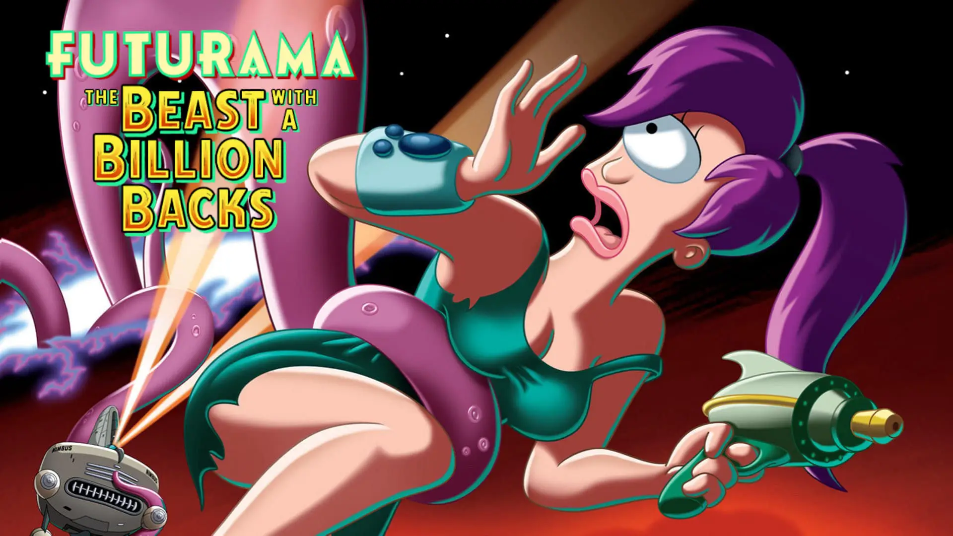 Відео до фільму Футурама: Звір з мільярдом спин — Futurama - The Beast With A Billion Backs Trailer
