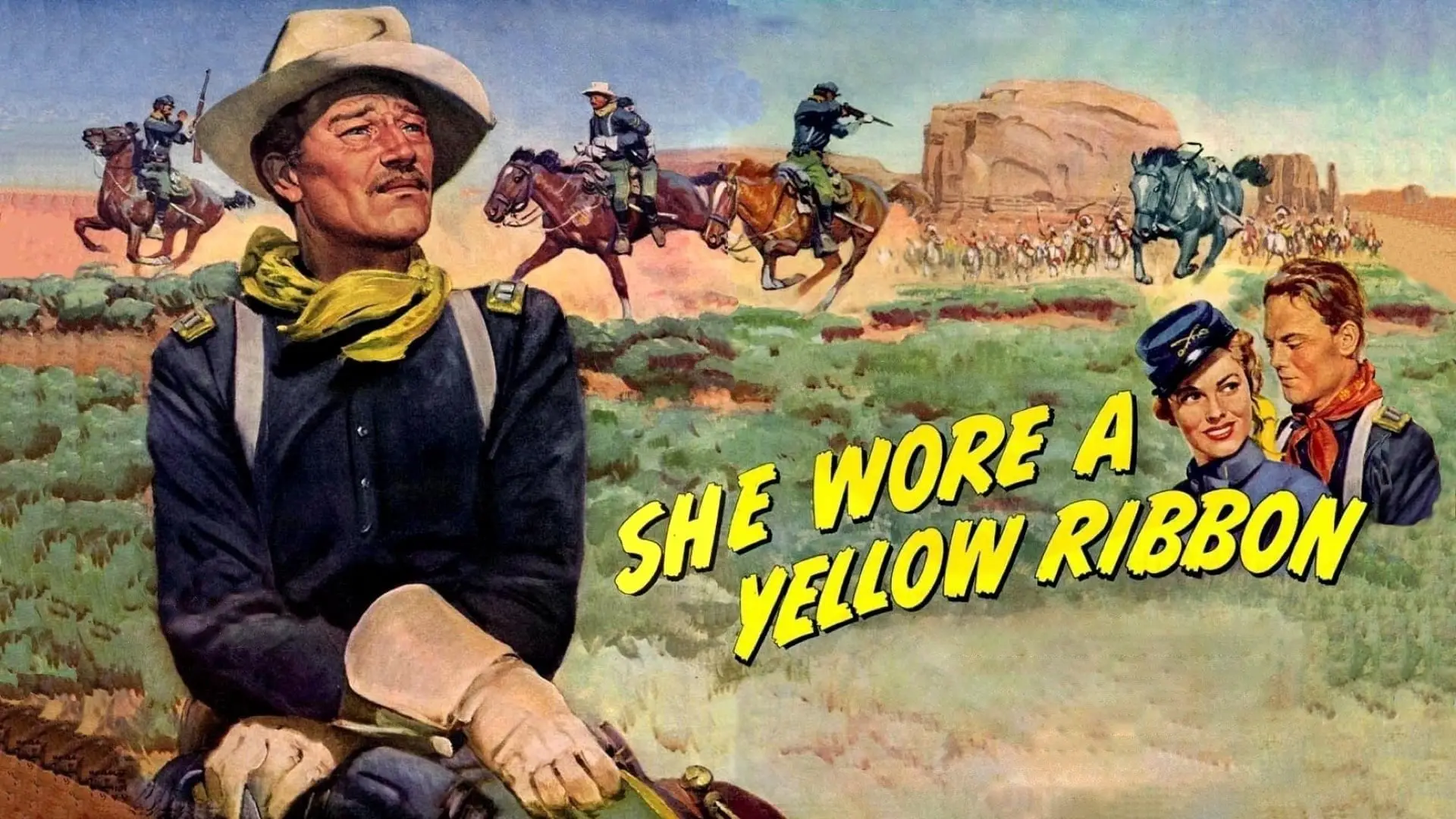 Відео до фільму She Wore a Yellow Ribbon — She Wore a Yellow Ribbon (1949) Original Trailer [FHD]