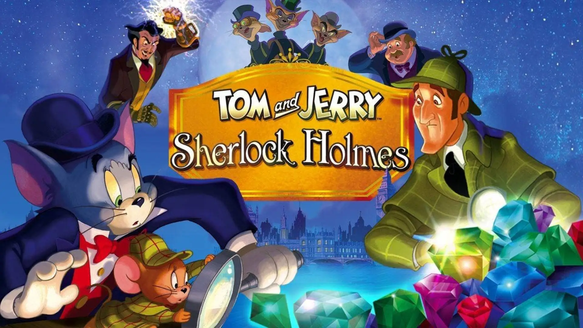 Відео до фільму Том і Джеррі: Шерлок Голмс — Tom and Jerry Meet Sherlock Holmes Trailer