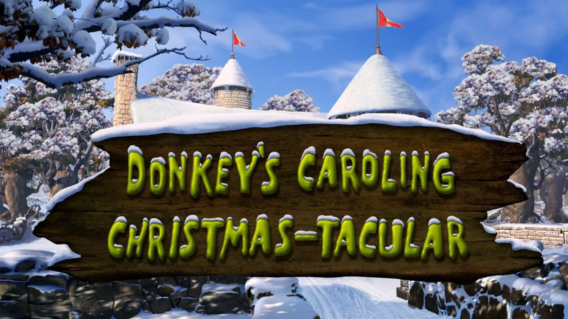 Відео до фільму Різдвяний шректакль віслюка — Donkey's Caroling Christmas-Tacular - Clip