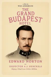 Постер до фильму"Готель «Ґранд Будапешт»" #916511