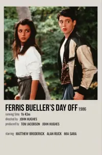 Постер до фильму"Вихідний день Ферріса Бюллера" #855155