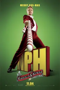 Постер до фильму"Шалене Різдво Гарольда і Кумара" #970370