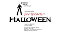 Задник до фильму"Гелловін" #900940
