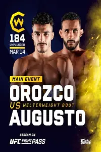 Cage Warriors 184: Unplugged