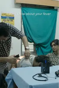 I don't know about your fever